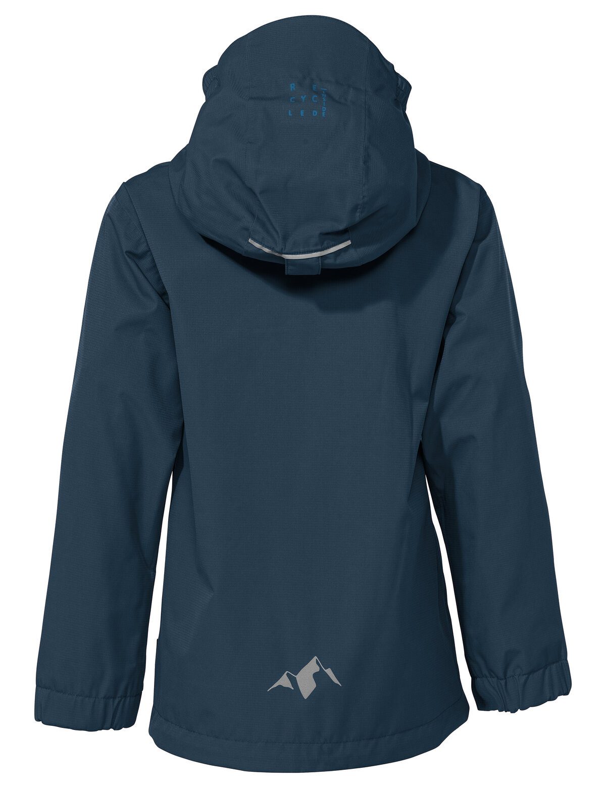 VAUDE Regenjacke Kids Escape Light Jacket IV mit Kapuze, mit Eingrifftaschen, mit reflektierenden Details