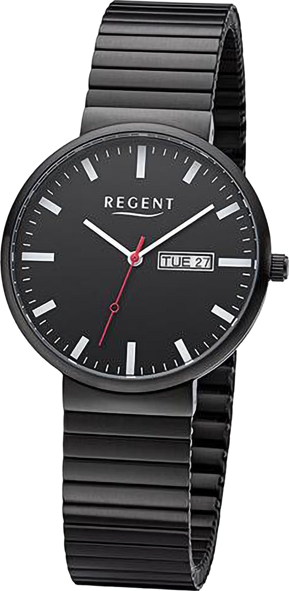 Quarzuhr Regent Herren Armbanduhr Analog