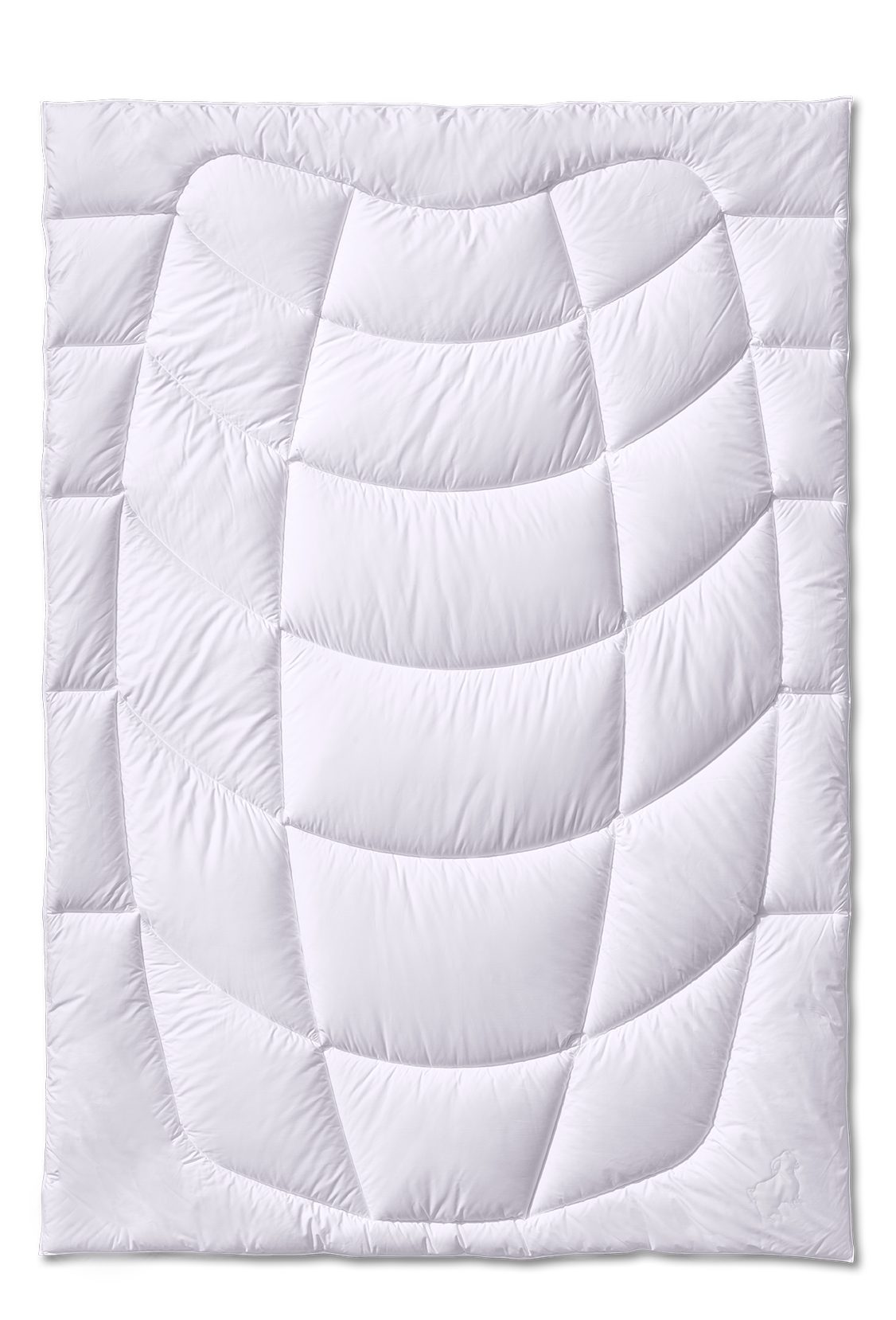 Kauffmann Naturhaarbettdecke Cashmere Steppbett - Mono (Medium), Füllung: 100% Cashmere, Bezug: 100% Baumwolle, Luxuriös weich, temperaturausgleichend und hautsympathisch