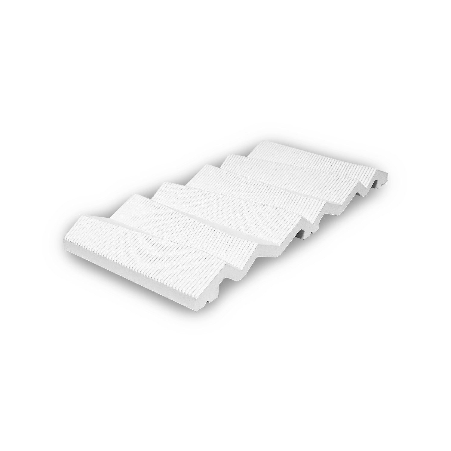 Orac Decor 3D Wandpaneel 1 MUSTERSTÜCK S-W112 10 cm MUSTER 3D Wandpaneel Zierelement, BxL: 25x10 cm, 0 qm, (1 MUSTERSTÜCK, Produktmuster, 1-tlg., Muster des 3D Wandpaneels) weiß