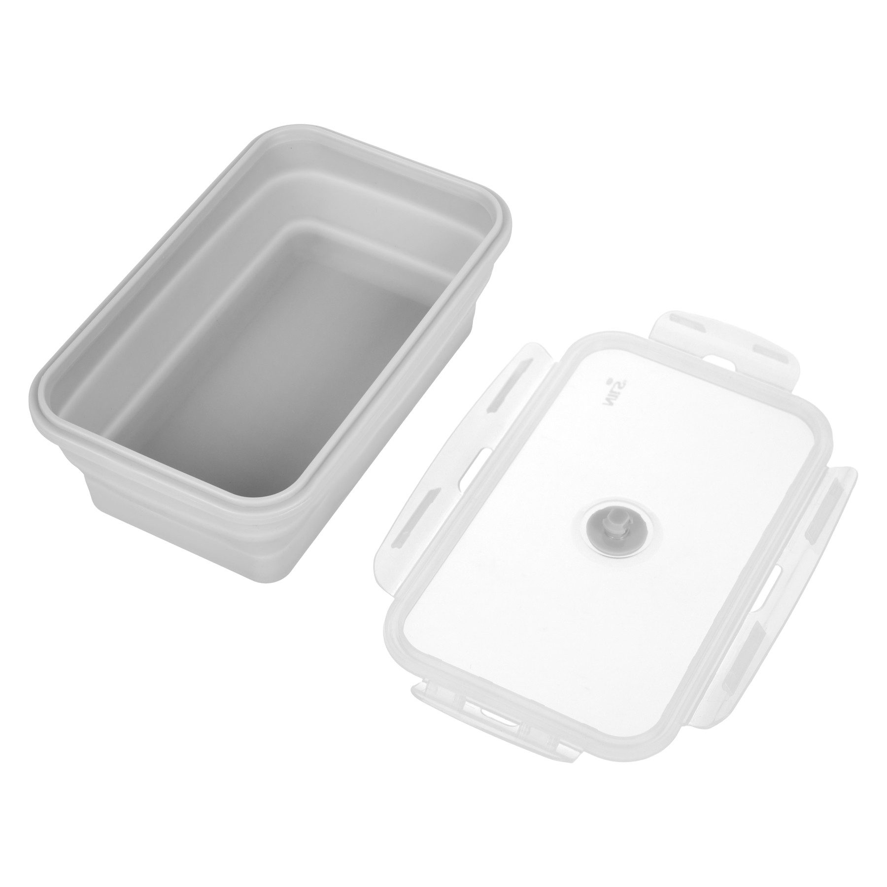 NILS CAMP Lunchbox faltbare Brotdose verschiedene Größen Brotbox, platzsparend verstaubar