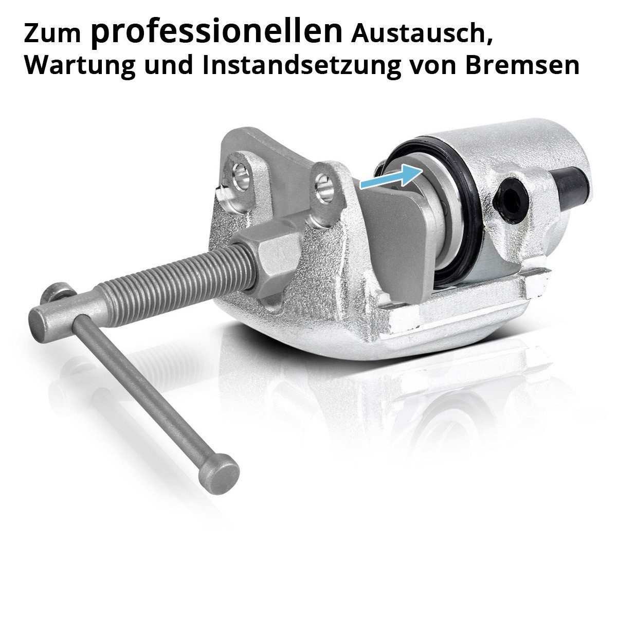 STAHLWERK Werkzeugset Bremskolben Rücksteller Set 22tlg Kolben Rücksteller Rückstellwerkzeug, (22-tlg)
