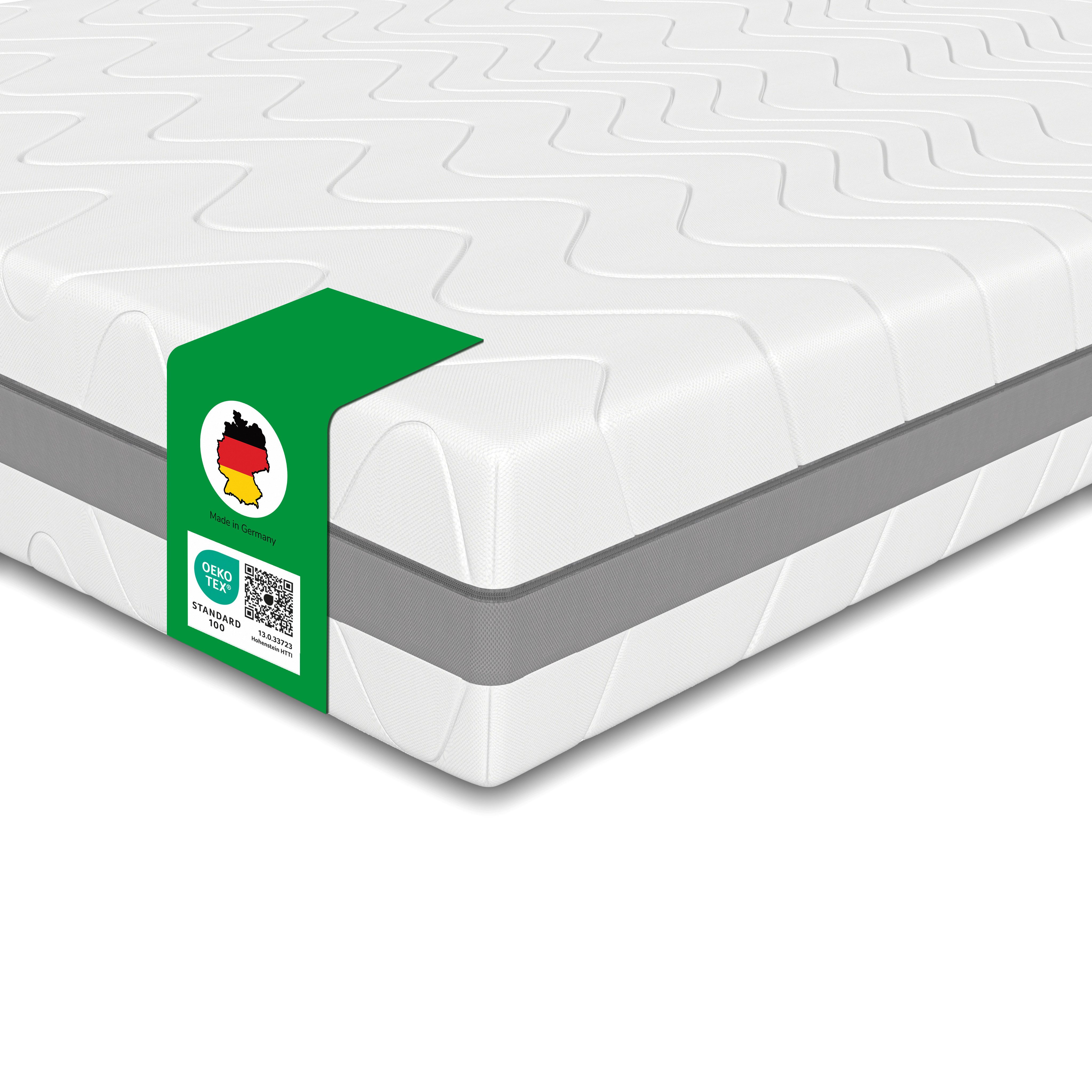 Boxspringmatratze 24 cm H2 H3 7-Zonen Matratze, Schlaftroll, 24 cm hoch, 14 günstig online kaufen