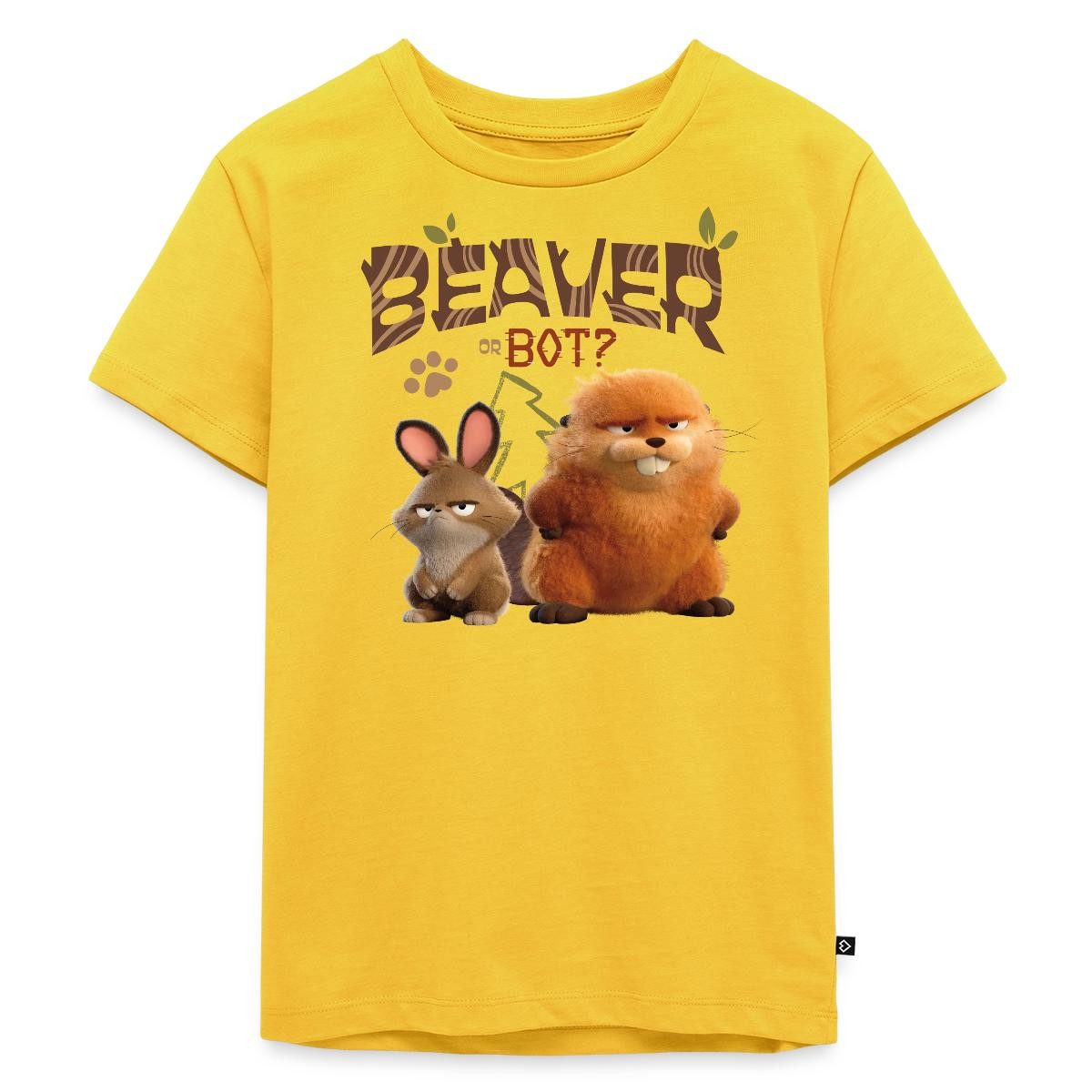 T-Shirt Hoppers Beaver Or Bot Kinder Premium T-Shirt