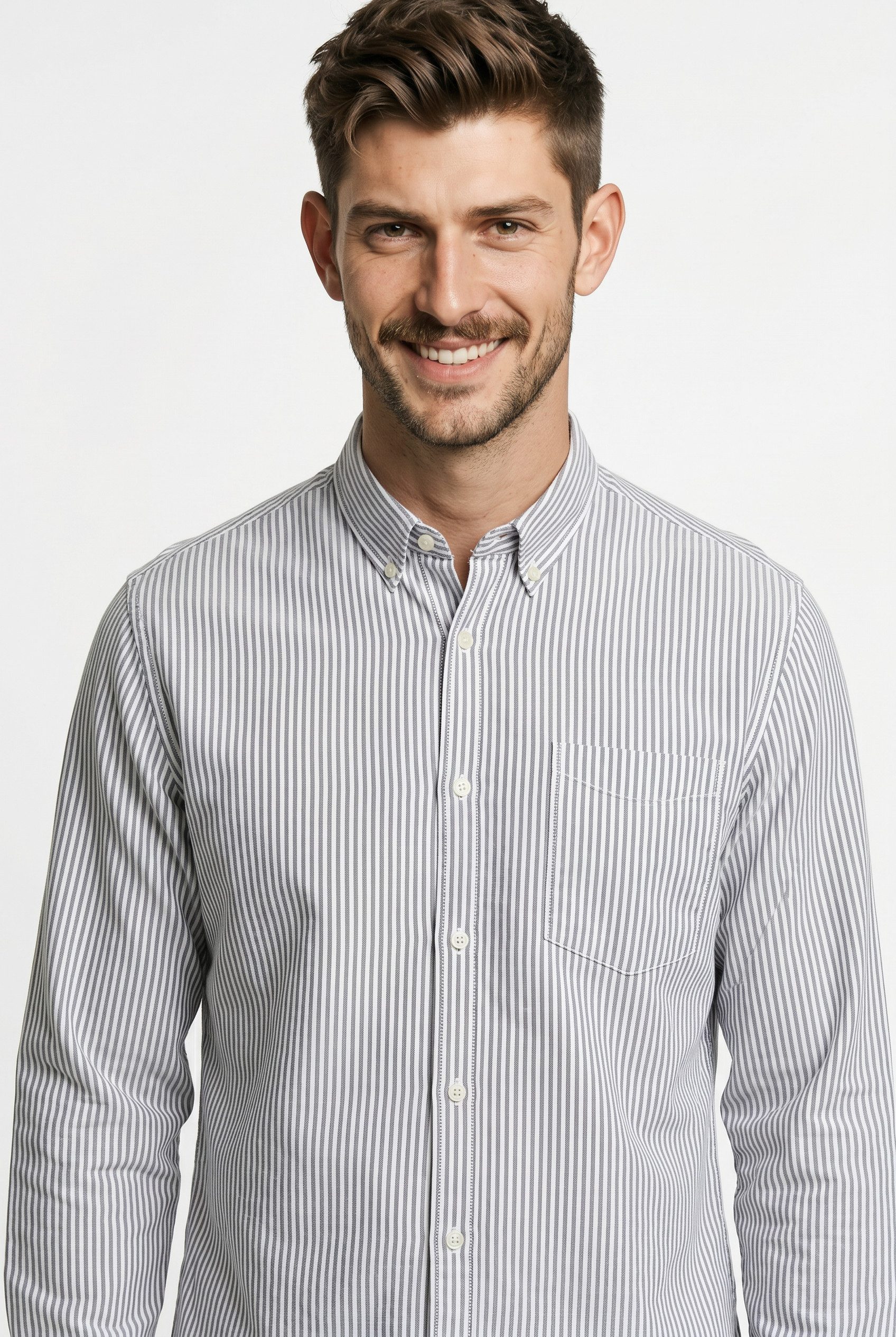 Selected Langarmhemd SLHREG-MAT OX LS SHIRT D