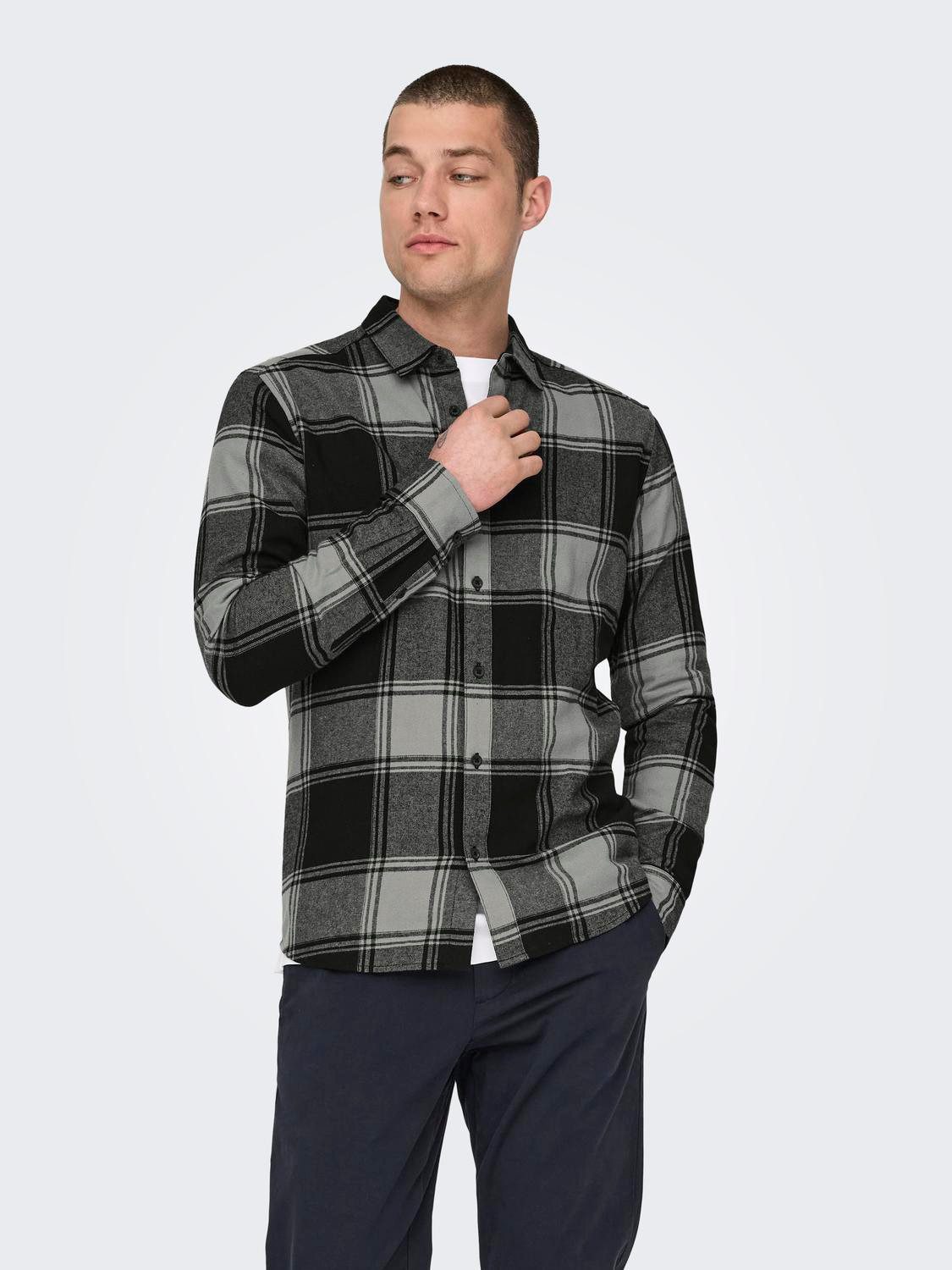 Karohemd ONSGUDMUND LS CHECKED SHIRT NOOS