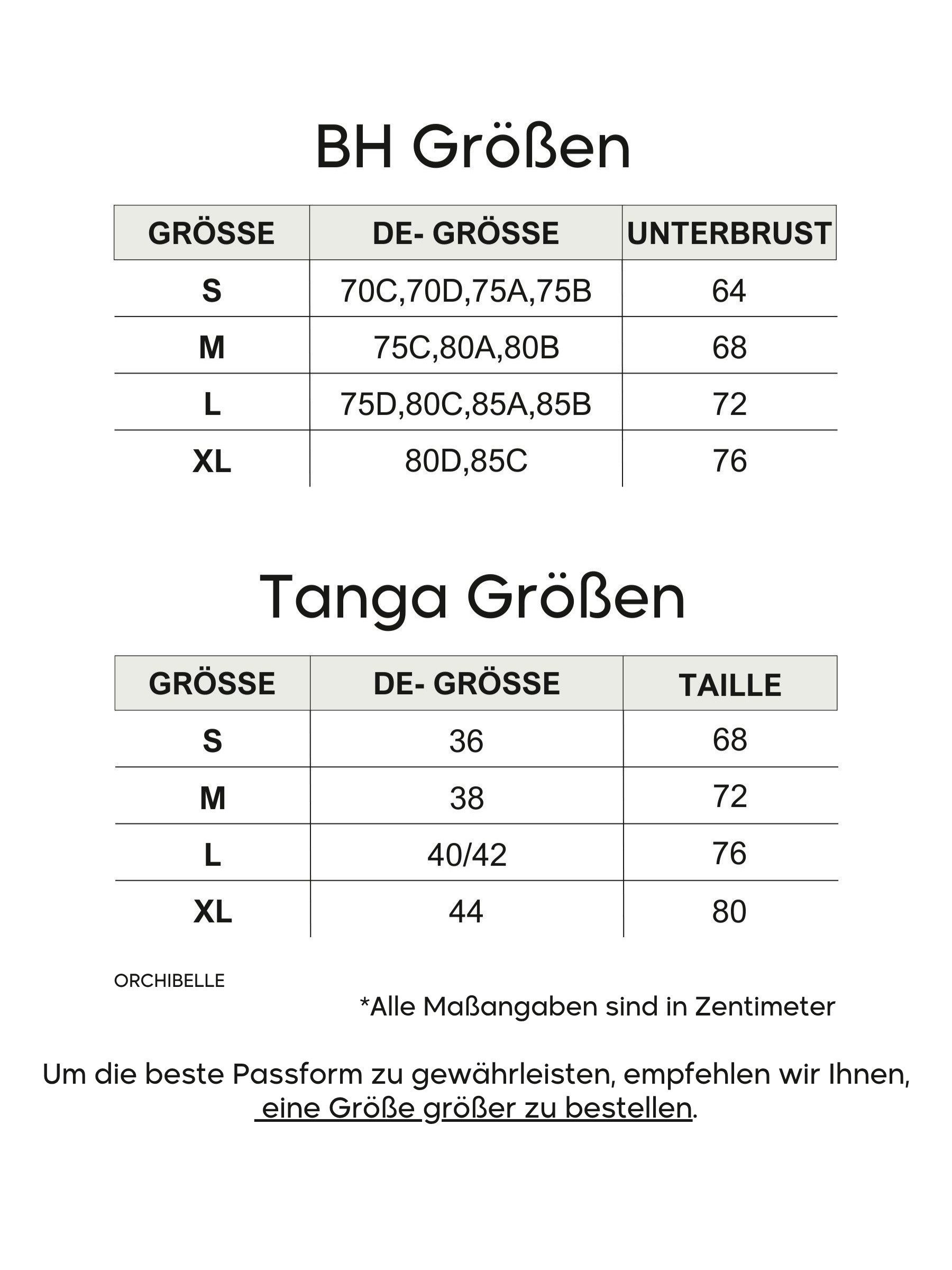 Elegant Love Set: Bügel-BH Sexy Dessous-Set – Damenunterwäsche aus Spitze (Set, 2-tlg., mit String) Reizwäsche-Set – BH & Tanga mit eleganter Optik – Bild 5 von 5