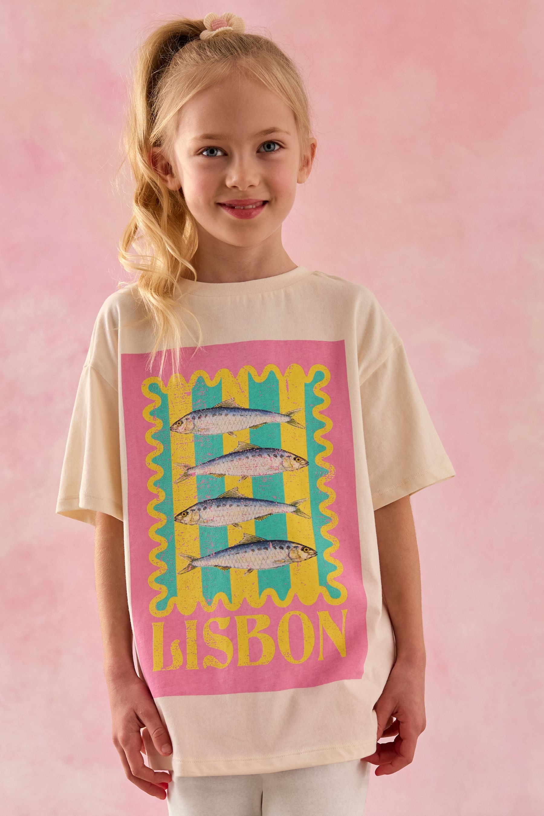 Next Oversize-Shirt Oversized T-Shirt mit Food-Grafik günstig online kaufen