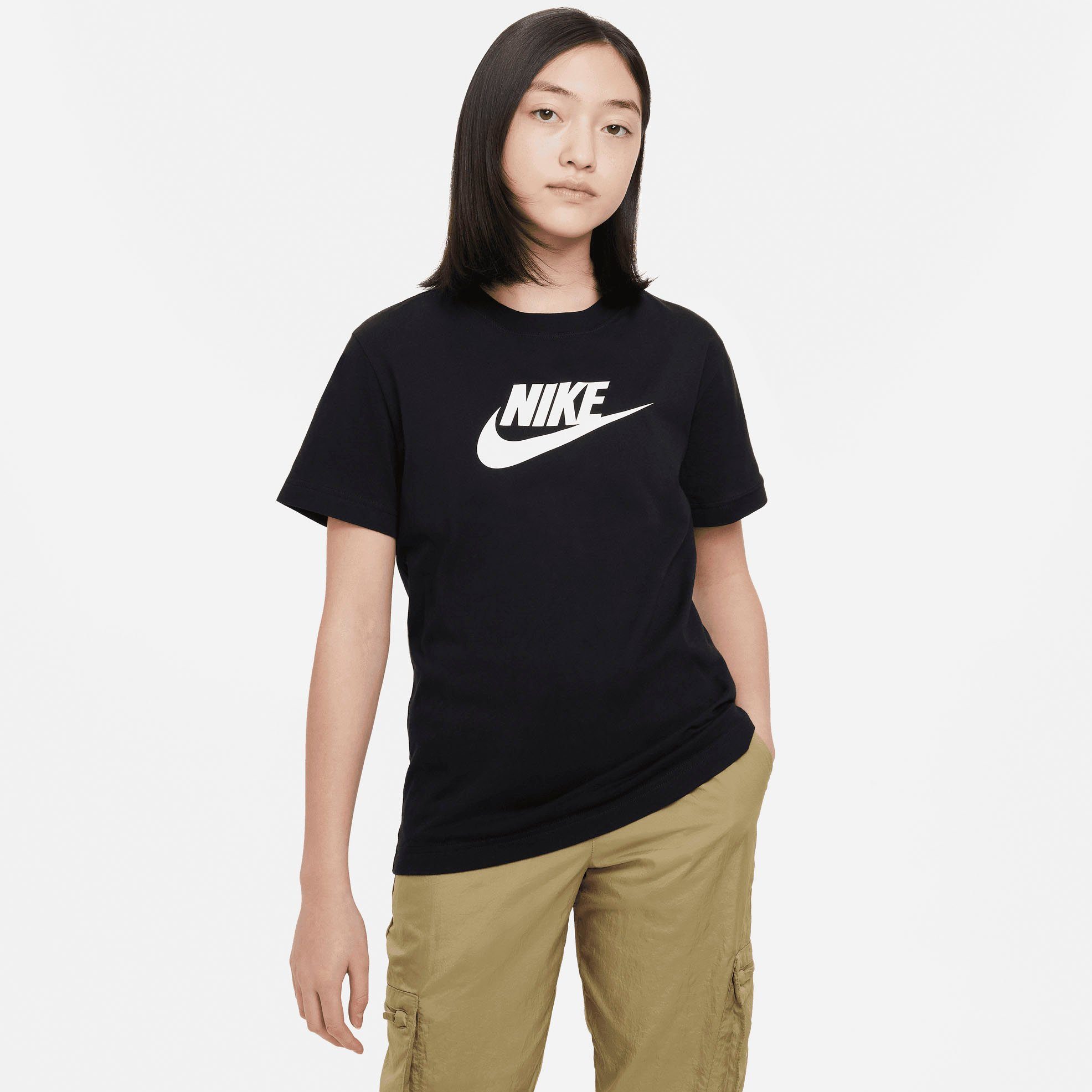 Nike Sportswear T-Shirt BIG KIDS' schwarz (GIRLS) T-SHIRT