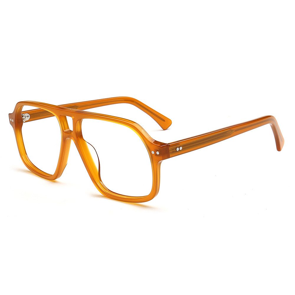 PACIEA Lesebrille Blaulichtfilter Computerbrille Doppelbalkenrahmen