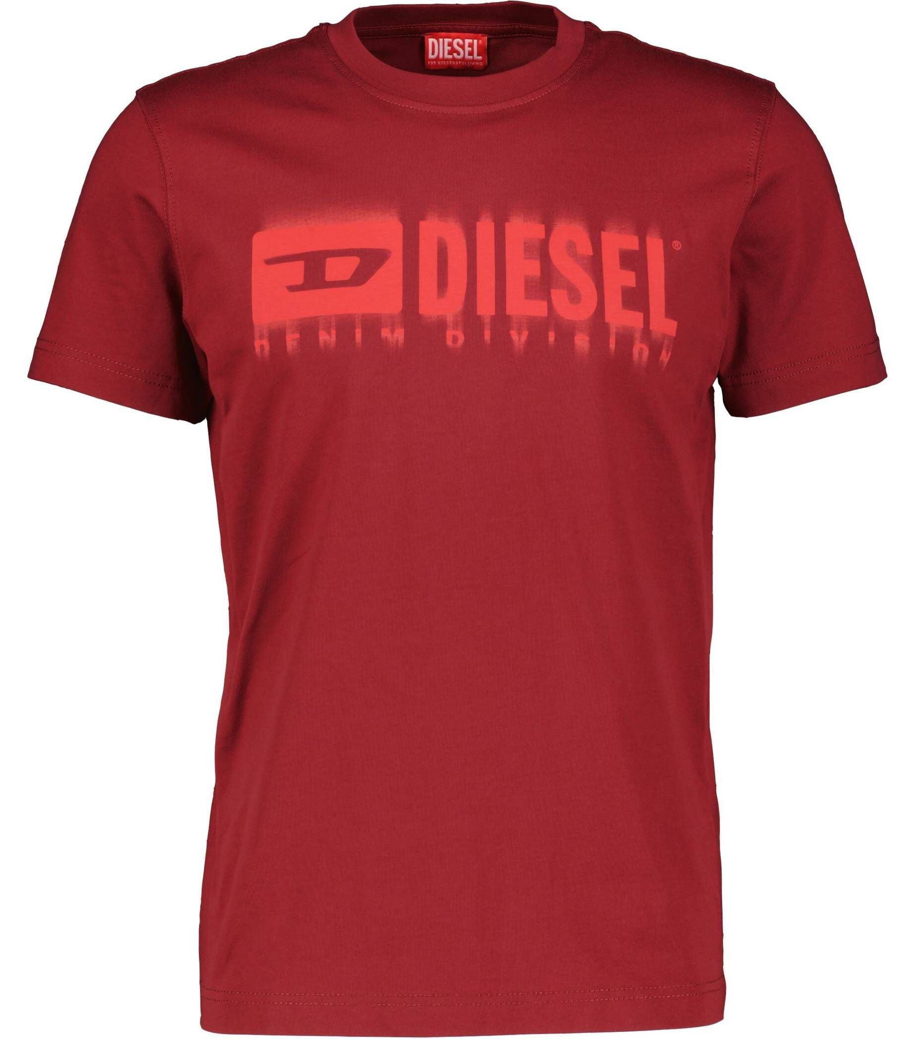 Diesel T-Shirt Herren T-Shirt (1-tlg) T-DIEGOR-L6 rot (74)