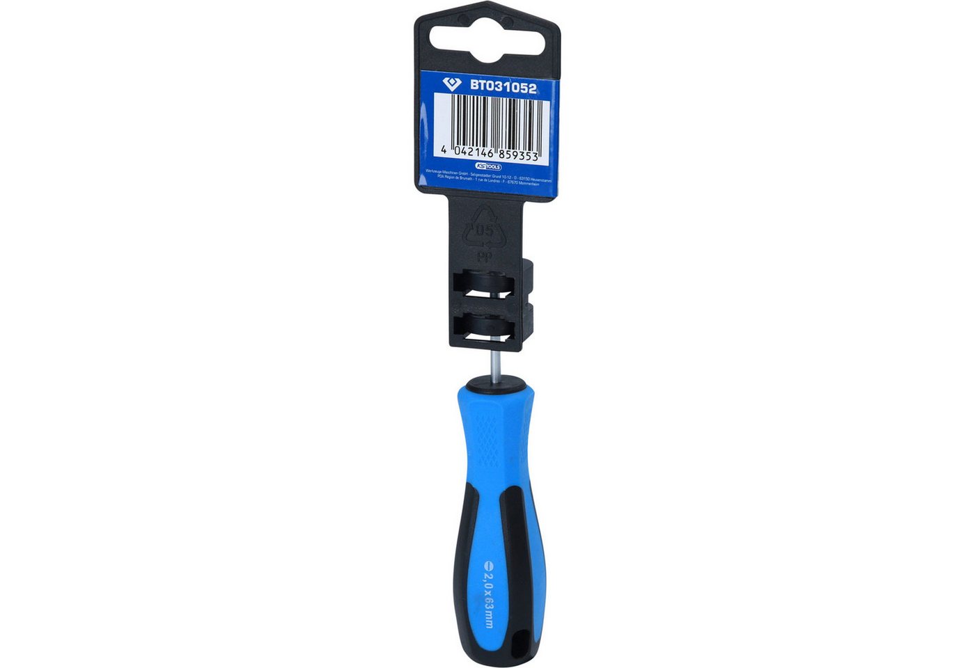 Thumbnail - Brilliant Tools Schraubendreher BRILLIANT TOOLS Schraubendreher Schlitz 2,0 x 63 mm - BT031052