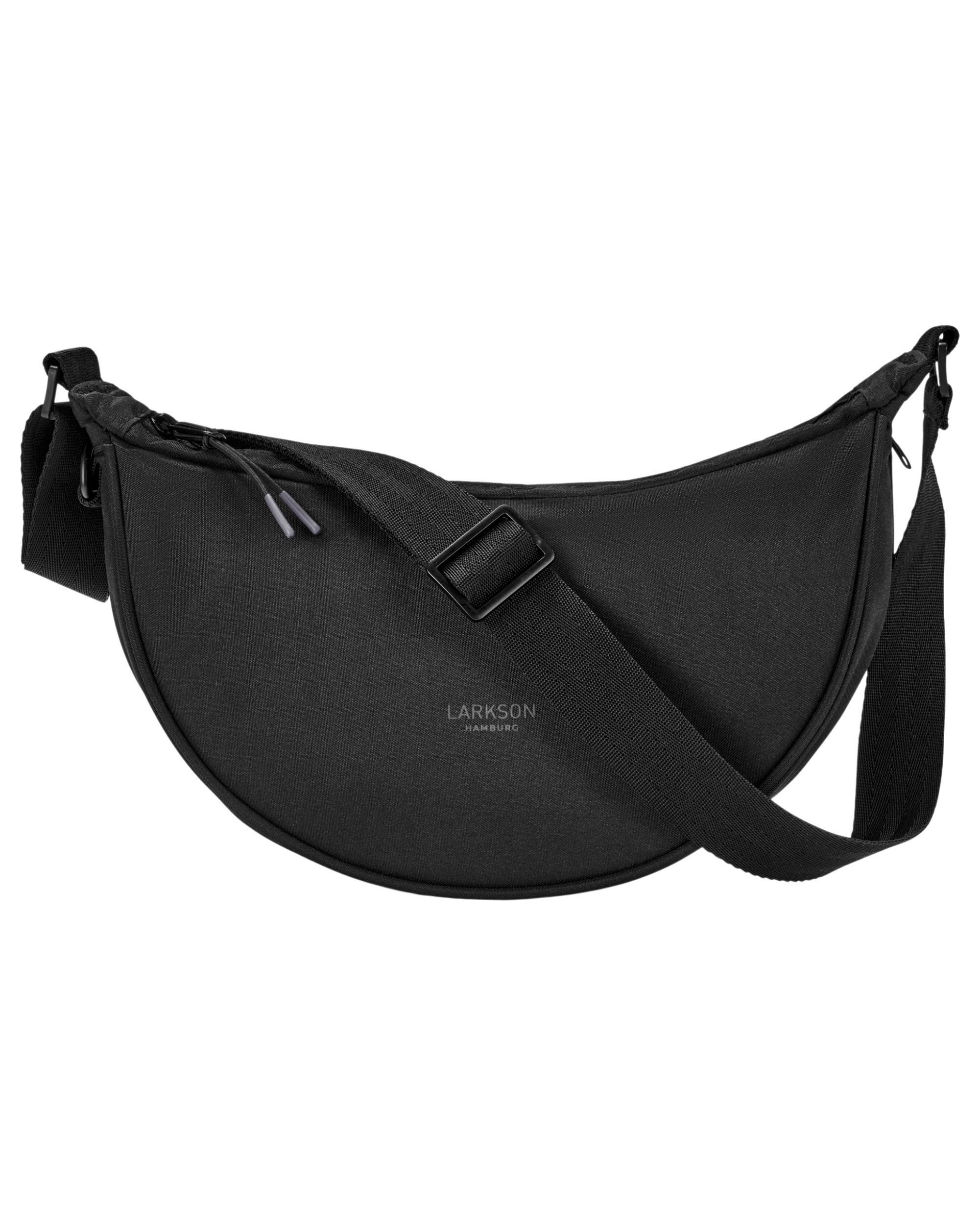 LARKSON Umhängetasche Solveig Small Halbmondtasche für Damen und Herren, Stylische Crossbody Bag in Halbmond Form