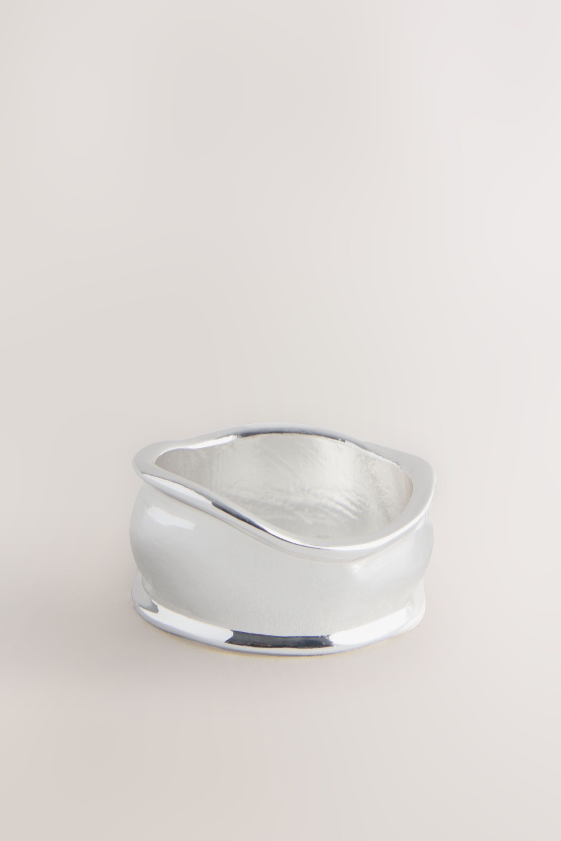 Next Fingerring Breiter, flacher Ring (1-tlg)