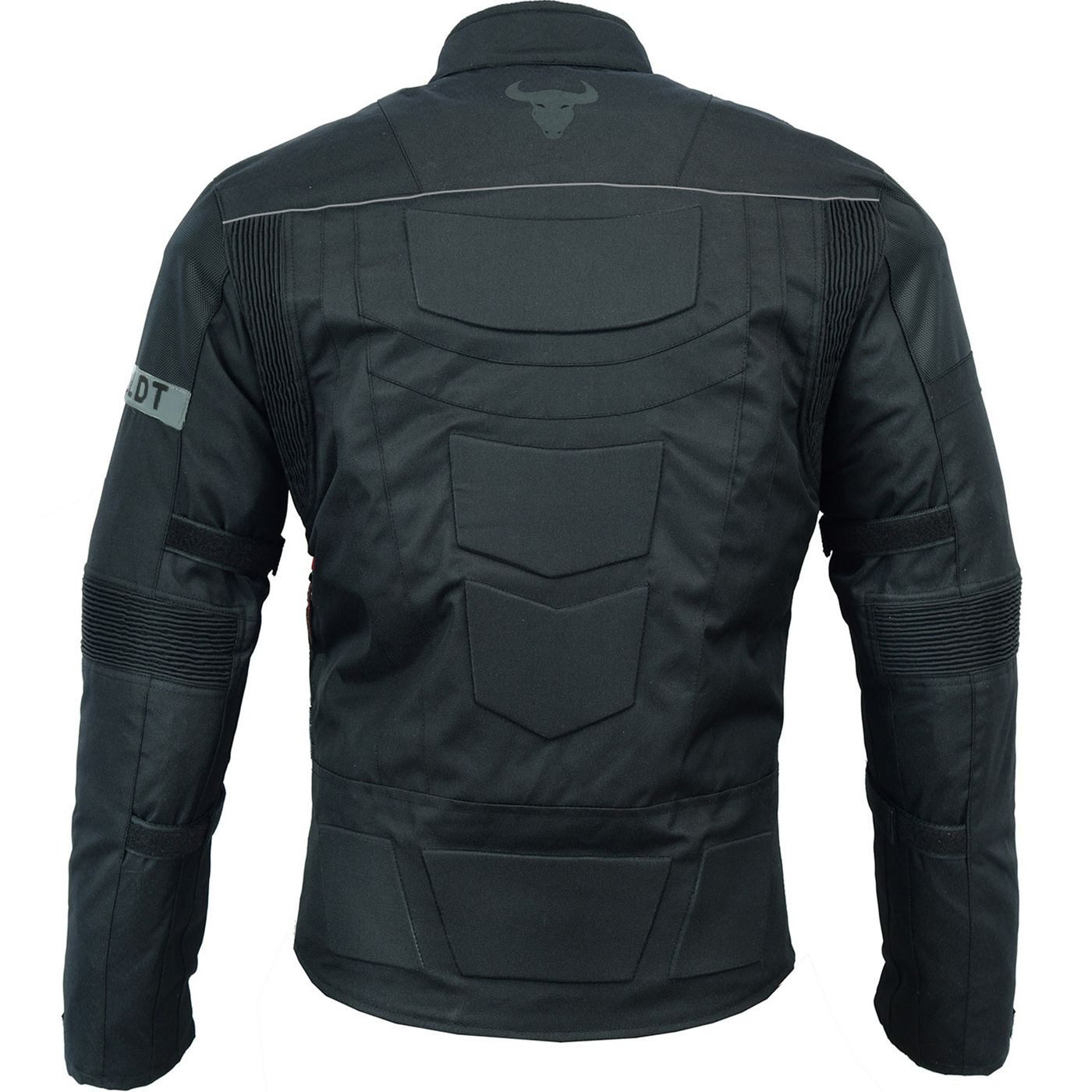 BULLDT Motorradjacke GW322J Schwarz BULLDT Motorradjacke Kurz mit Protektoren 70cm