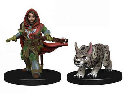 WizKids Spiel, WizKids Wardlings Painted Miniatures - Girl Ranger & Lynx