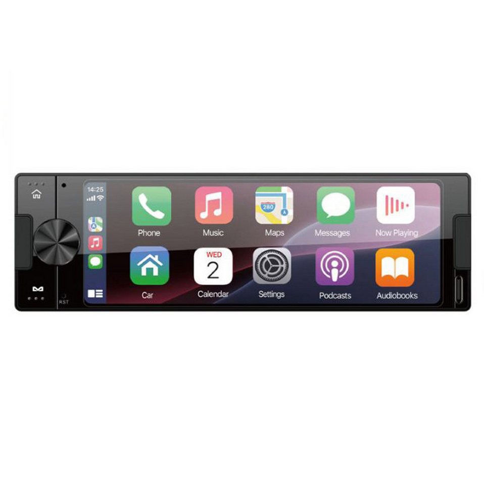 Ampire CPR60 Smartphone 1DIN Radio, 6.38'' Display, DAB+, AHD Kameraeingänge Autoradio
