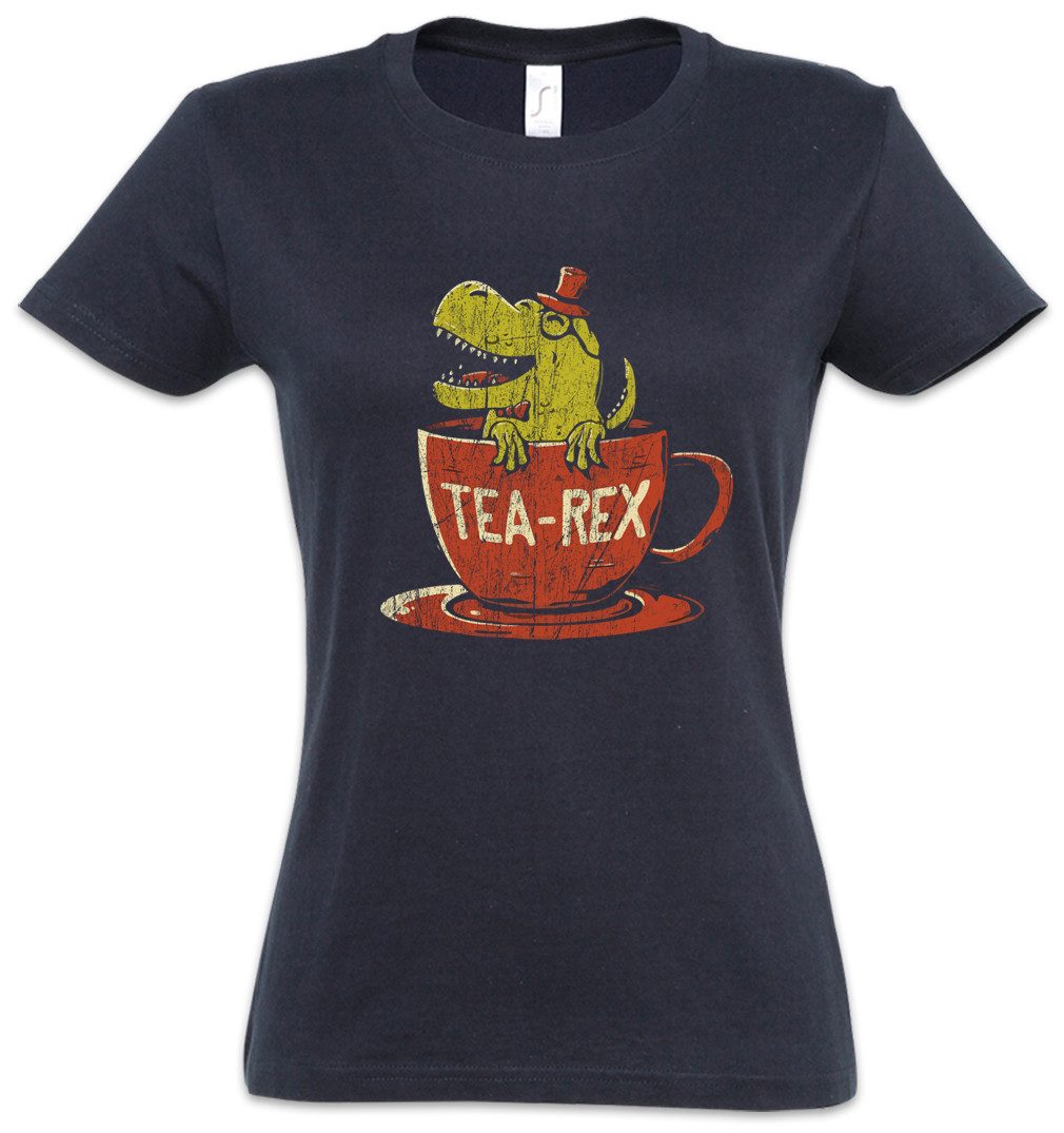 Urban Backwoods Print-Shirt Tea-Rex II Damen T-Shirt Tyrannosaurus Tea Tee günstig online kaufen