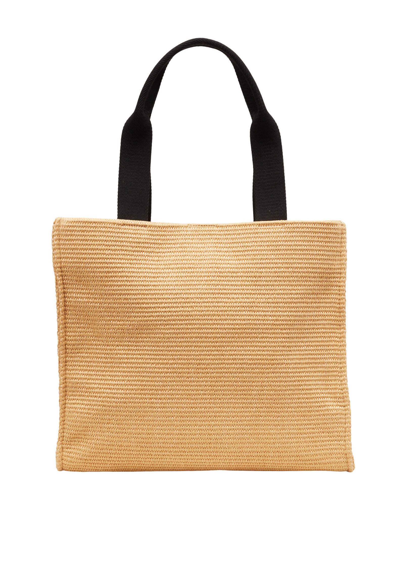 Marc O'Polo Shopper in Raffia-Bast-Optik