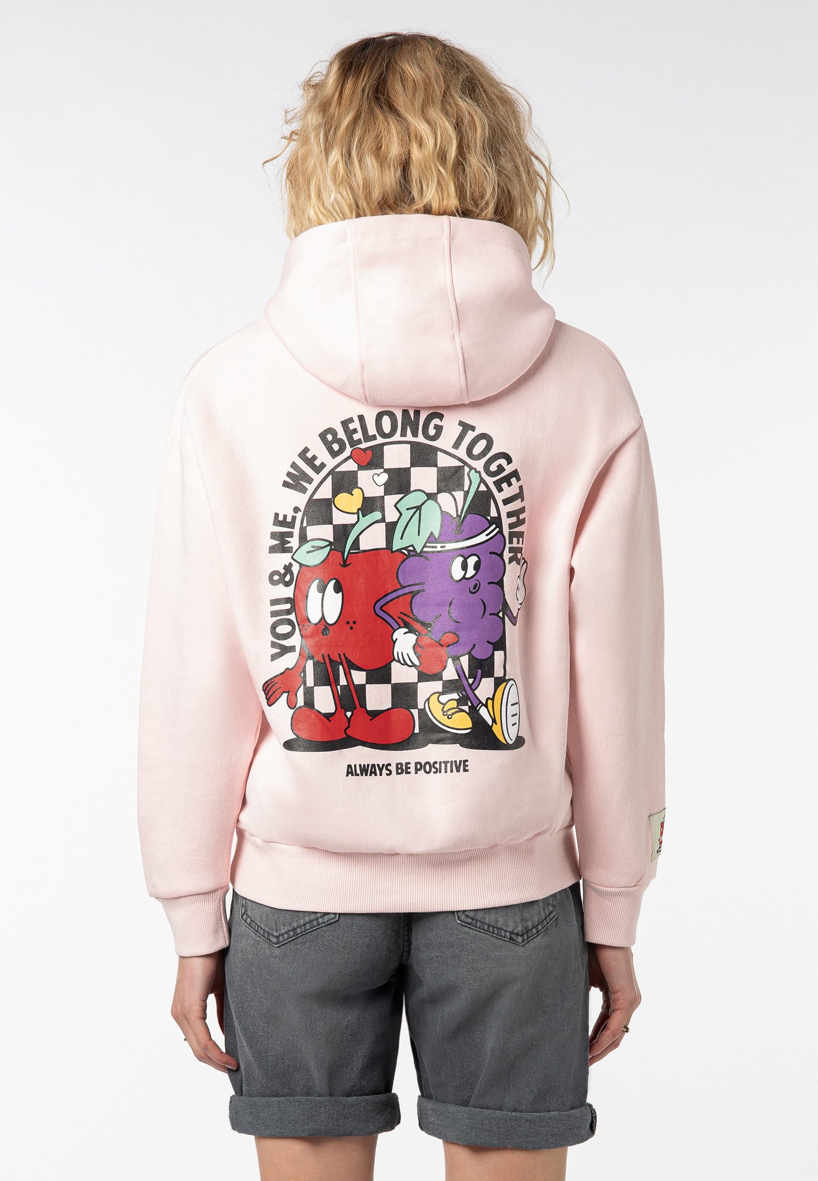 SUBLEVEL Kapuzenpullover Damen Hoodie Kapuzenpullover mit günstig online kaufen