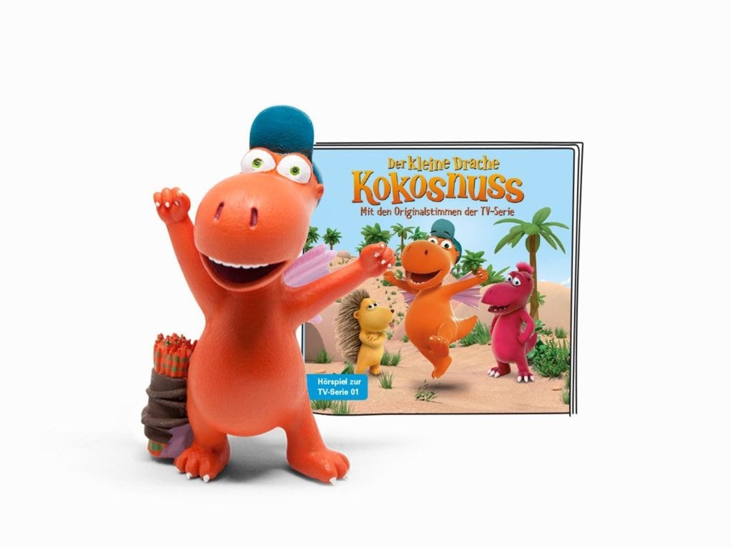 tonies Hörspielfigur Toniefigur, (für die Toniebox, 1-St., Magnethaftend & handbemalt), Hören, Spielen & Sammeln