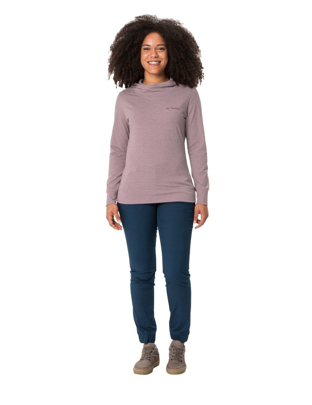 Pullover VAUDE Womens Damen Sweater Fleecepullover Vaude Dusk Lilac Tuenno