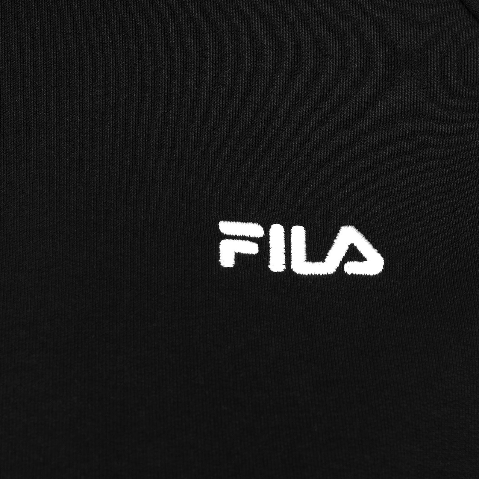 Fila Saum 80010 Baalberge black Hoodie Zugband am mit