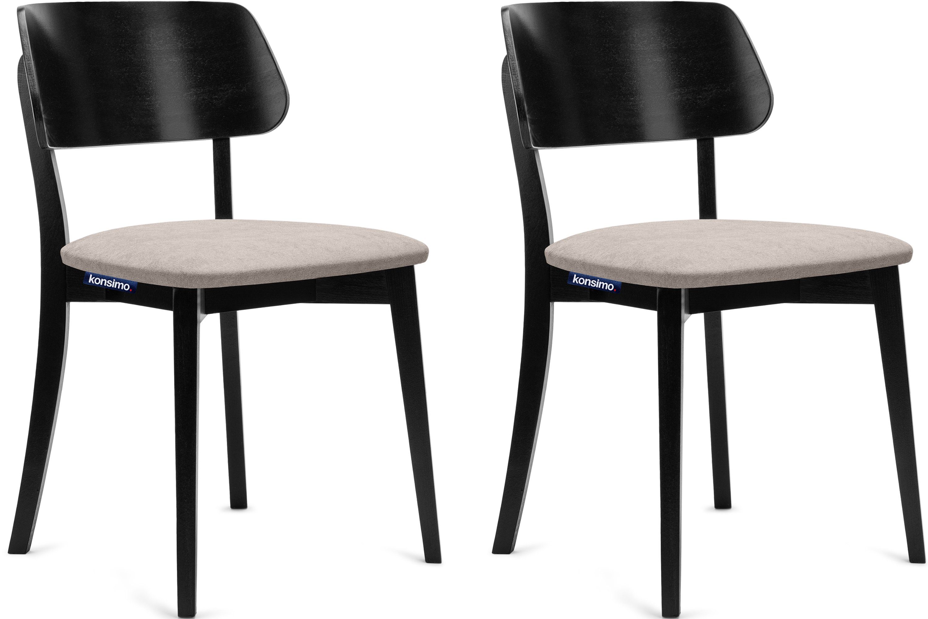 KONSIMO® Holzstuhl VINIS Esszimmer Stuhl Küchenstuhl günstig online kaufen