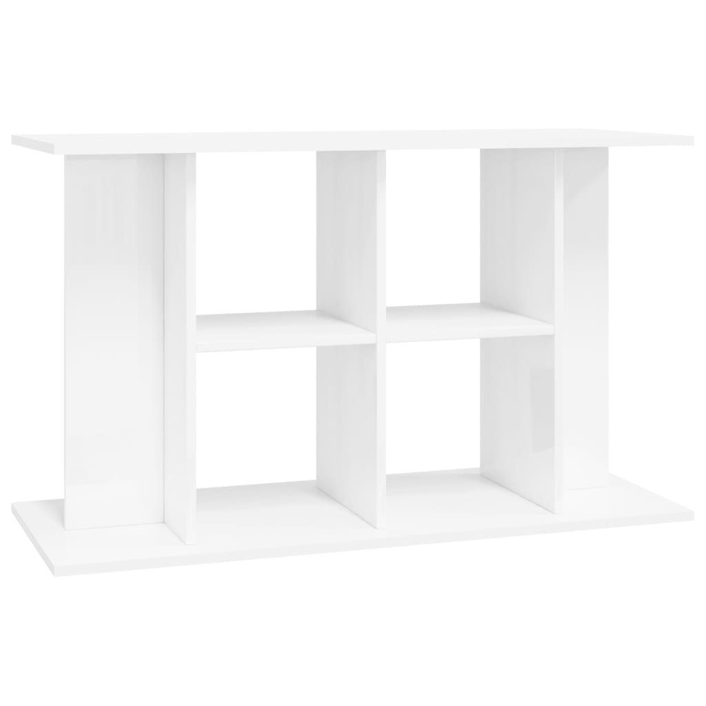 vidaXL Aquariumunterschrank Aquariumständer Hochglanz-Weiß 100x40x60 cm günstig online kaufen