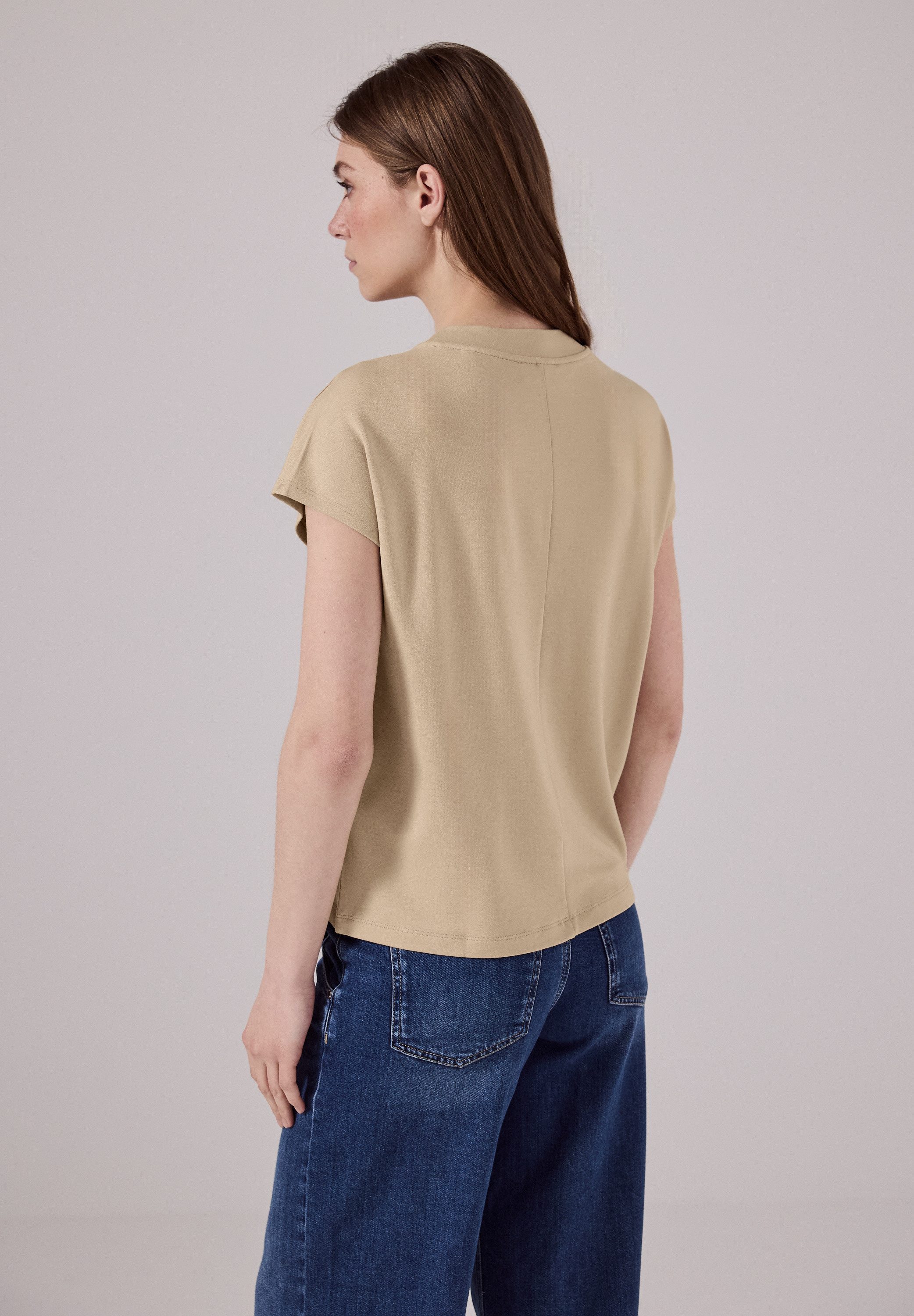 STREET ONE T-Shirt, mit Turtleneck günstig online kaufen