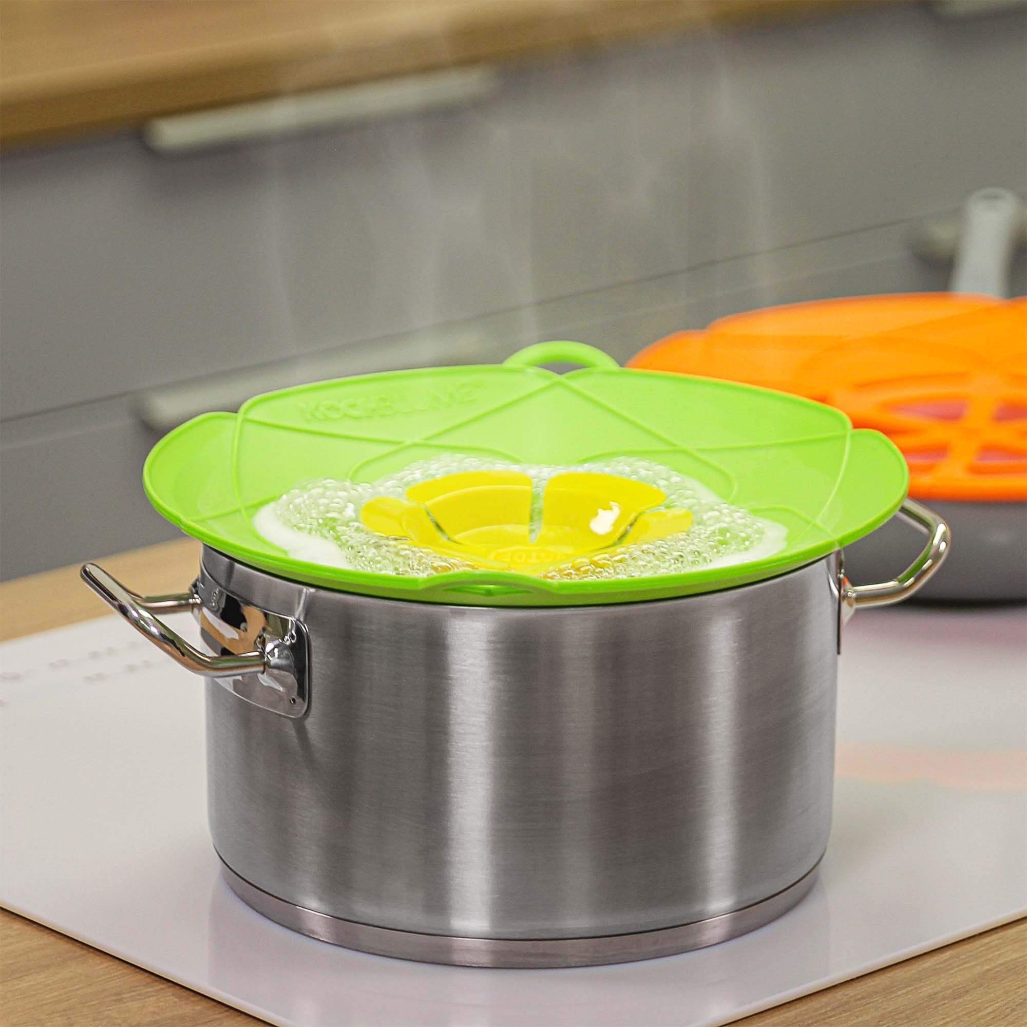 Kochblume Überkochschutz S (für Töpfe von Ø 14 bis 18 cm), Multifunktional