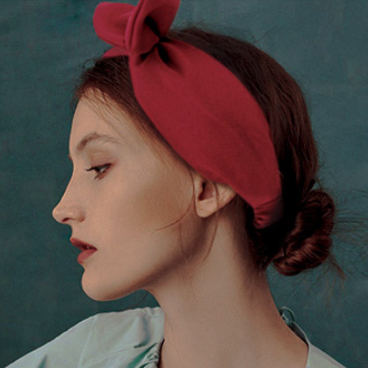 Damen Haarband Bandana Stirnbänder,Boho und Knoten für Retro Jormftte Bogen Mädchen