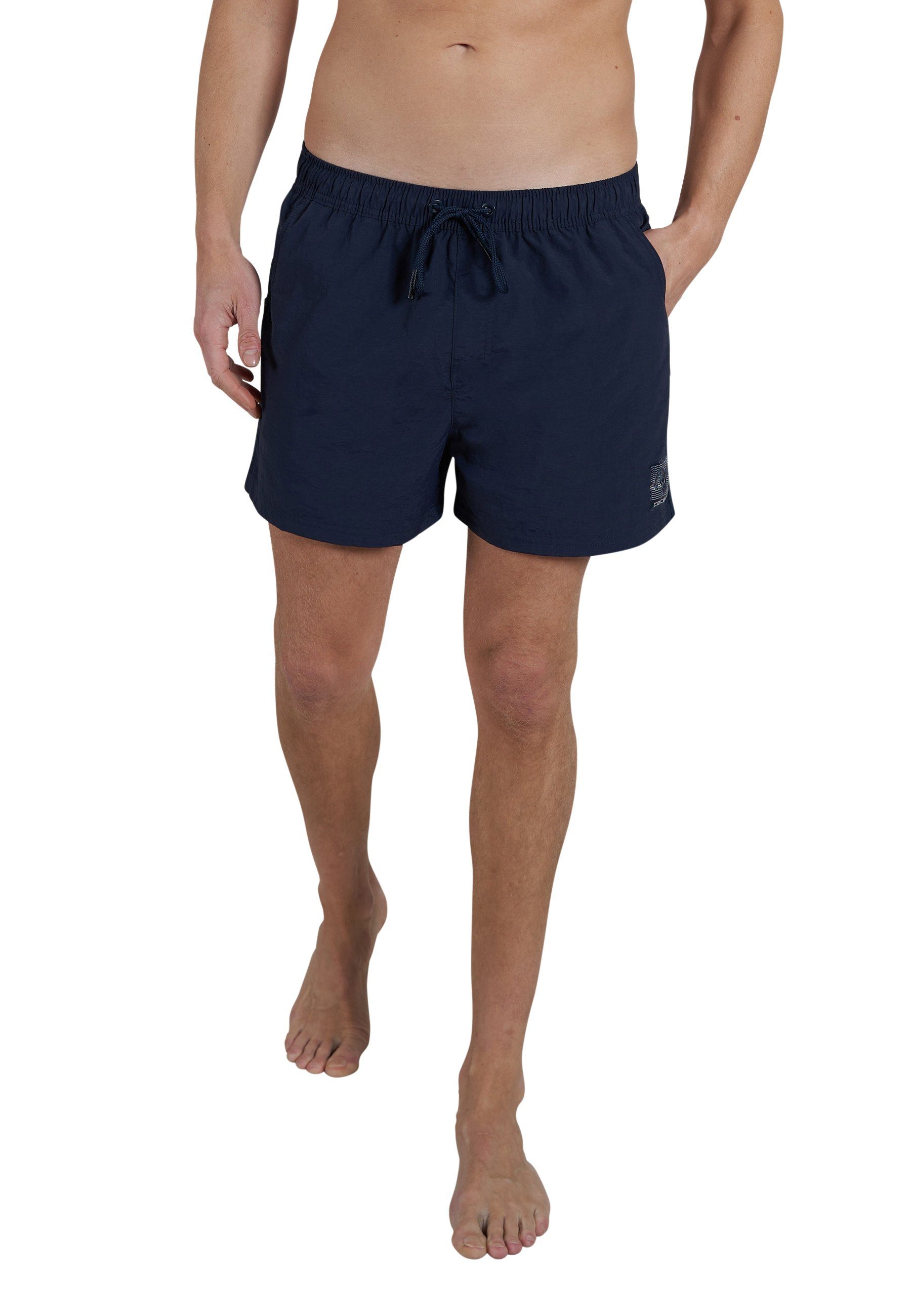 CECEBA Badehose CECEBA Herren Badehose blau uni (1-St) Navy