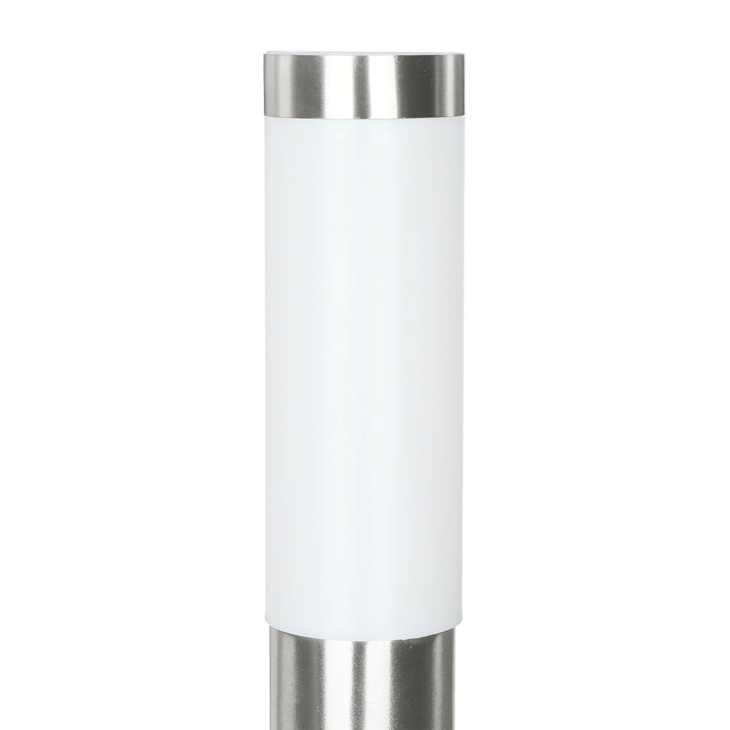 Lampe BRIGHTON, Außen-Stehlampe E27 ohne Außenbeleuchtung Licht-Erlebnisse Wegeleuchte Edelstahl IP44 Leuchtmittel,