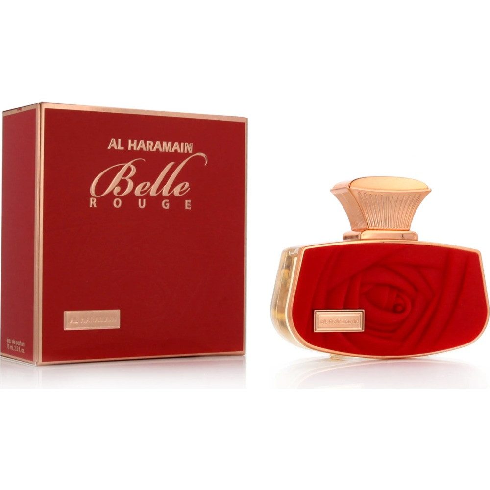 al haramain Eau de Parfum Belle Rouge, Glasflakon, Parfüm EDP, Damenduft