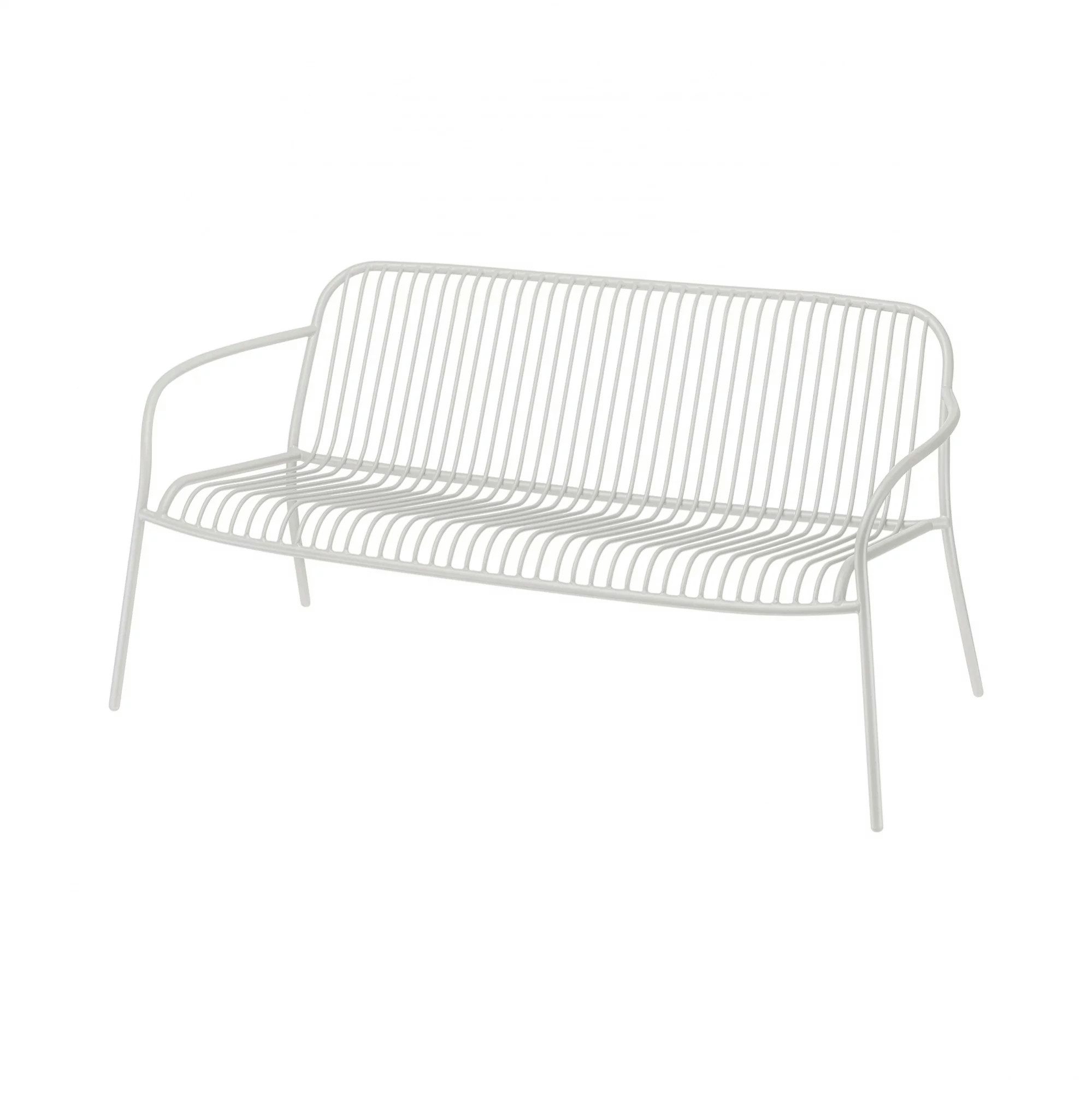 blomus Gartenlounge-Bank Blomus -YUA WIRE- Loungesofa Silk Gray 134 x 72 x 66 cm