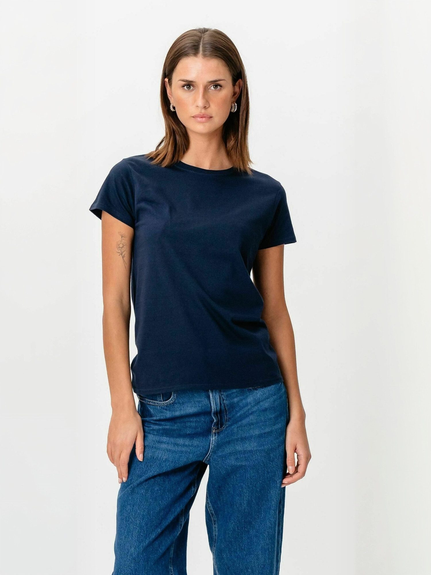TEESHOPPEN Kurzarmhemd TEESHOPPEN T-shirt Basic