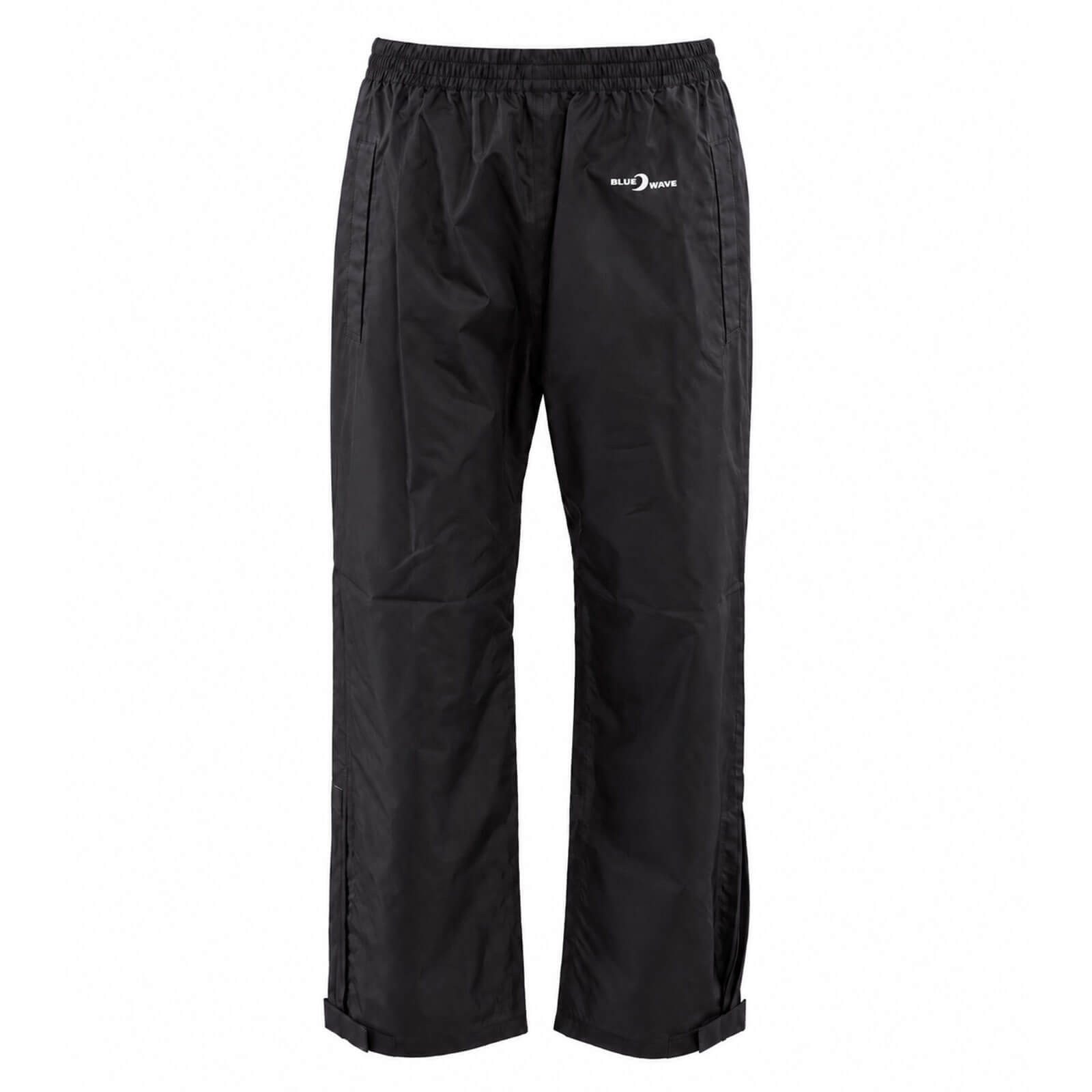 Blue Wave Regenhose Unisex Funktionshose Mel - Regenhose Regenbundhose Überziehhose 10000 mm Wassersäule, Verschweißte Nähte, Winddicht, Atmungsaktiv