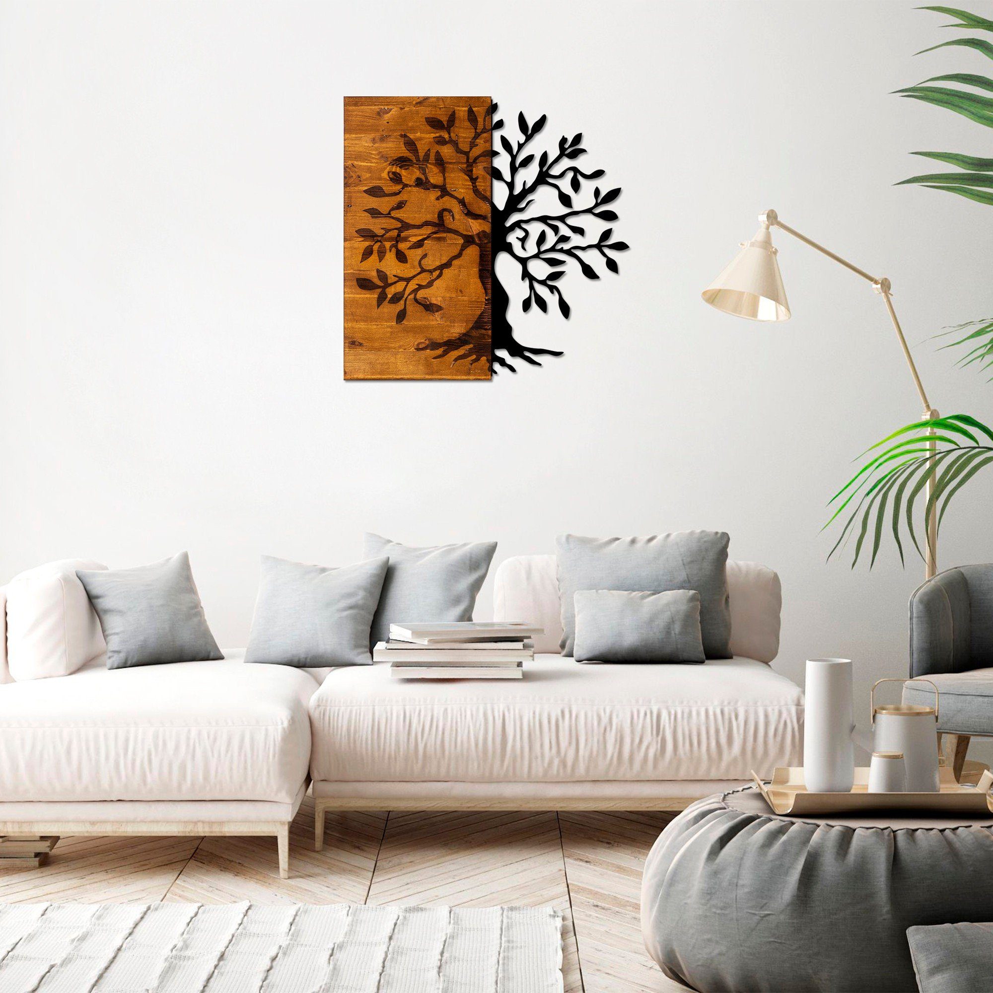 Wallity Wanddekoobjekt 50% WOOD (Thickness: 3 günstig online kaufen