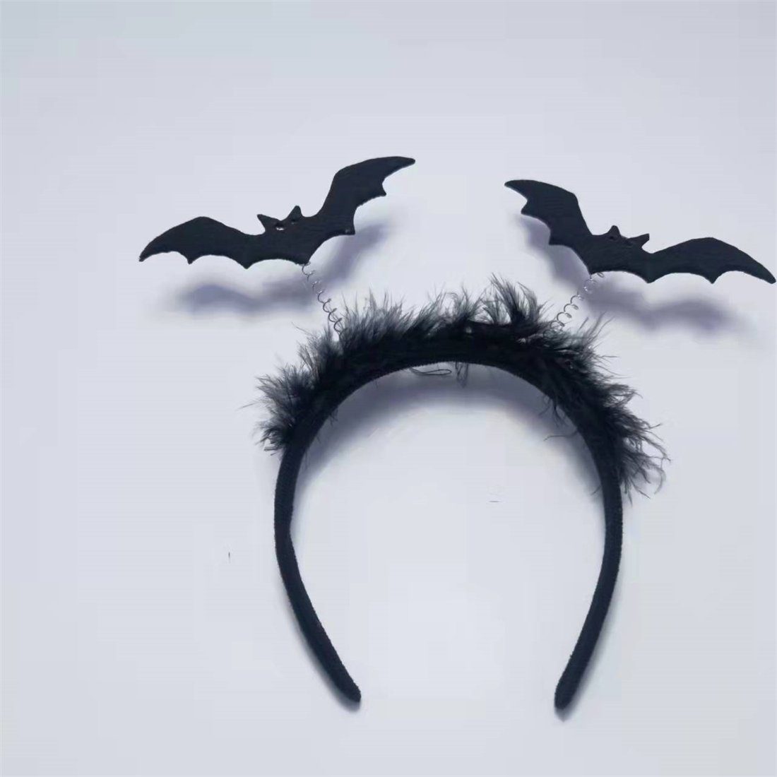 deko Haarbänder Dekoration (1-tlg), Party,festliche,halloween für Halloween, Halloween damen YOOdy~ Schwarz Diadem Abschlussball, kopfschmuck Fledermaus