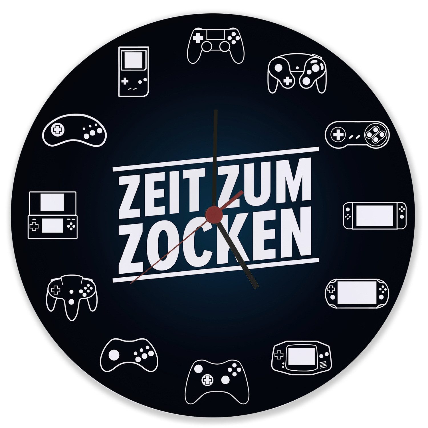 speecheese Wanduhr Zeit zum Zocken verschiedene günstig online kaufen