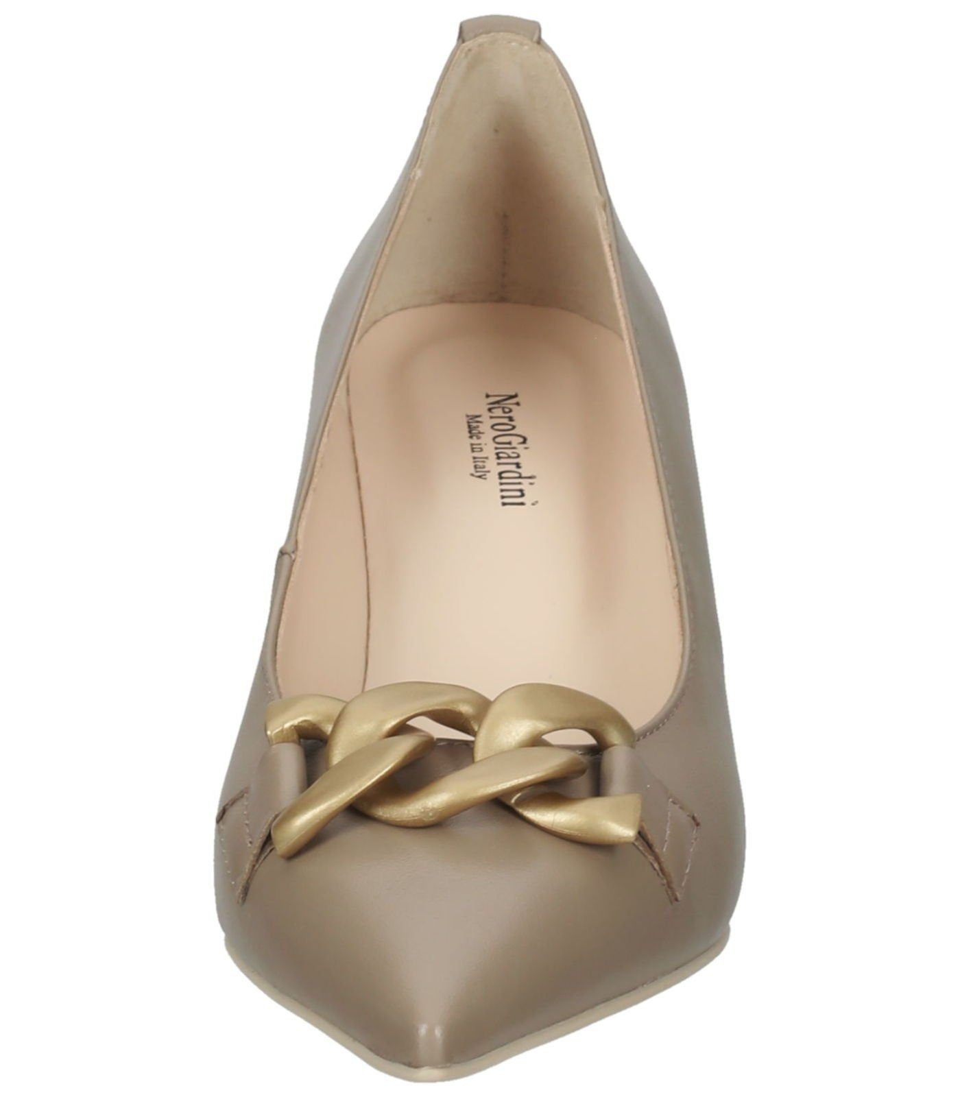 Nero Giardini Pumps Leder Pumps Beige