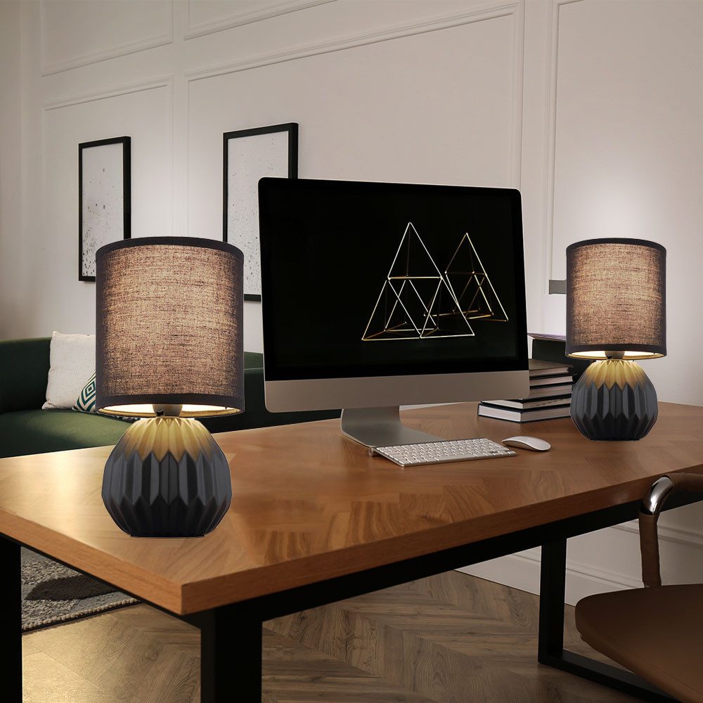 GLOBO LIGHTING Tischleuchte, Leuchtmittel nicht inklusive, Tischlampe Tisch günstig online kaufen