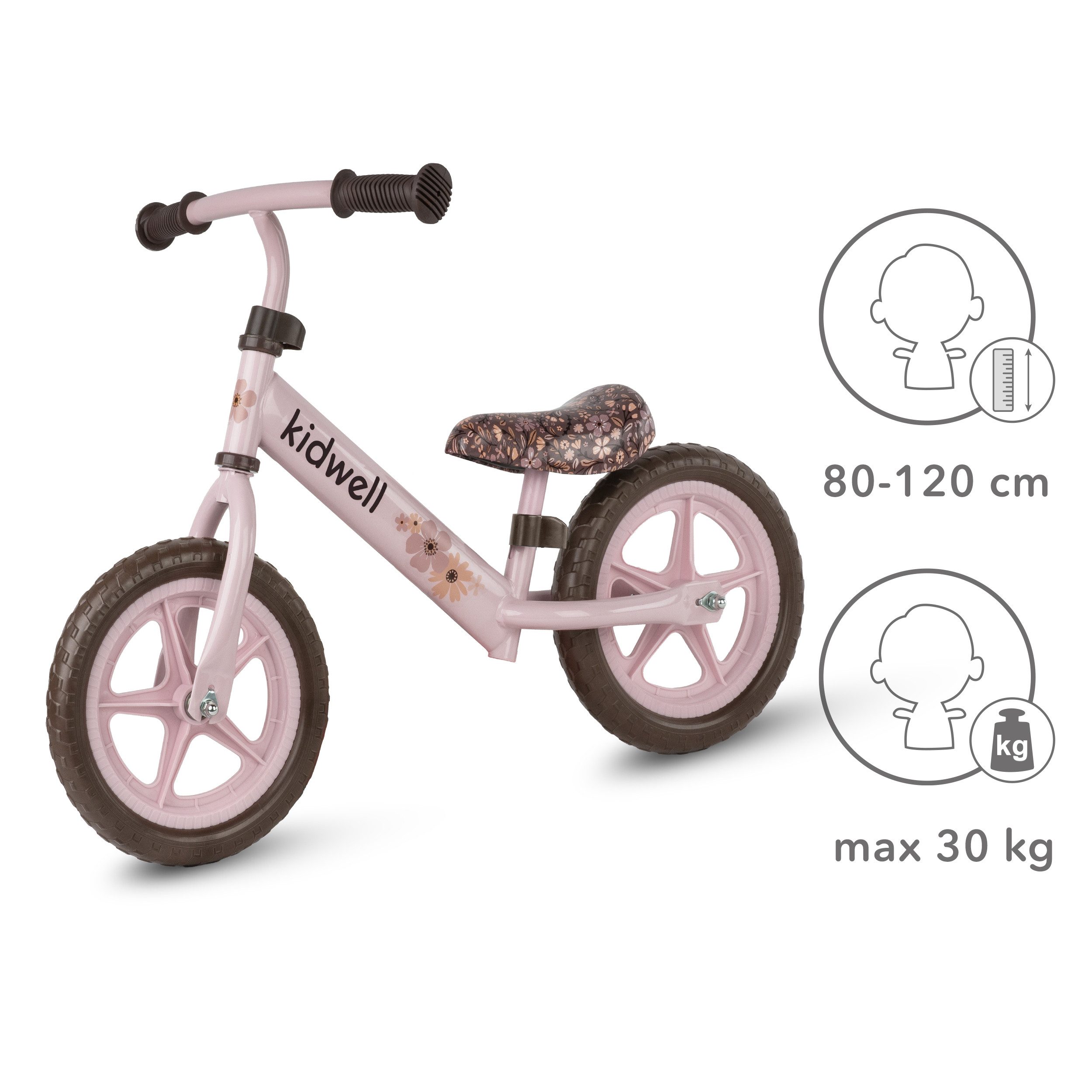 COIL Fahrrad-Laufrad Lauflernrad, Kinderlaufrad, Rutscher, Balance Bike, Stahlrahmen, EVA-Schaumräder, maximales Gewicht 30 kg – Bild 5 von 5