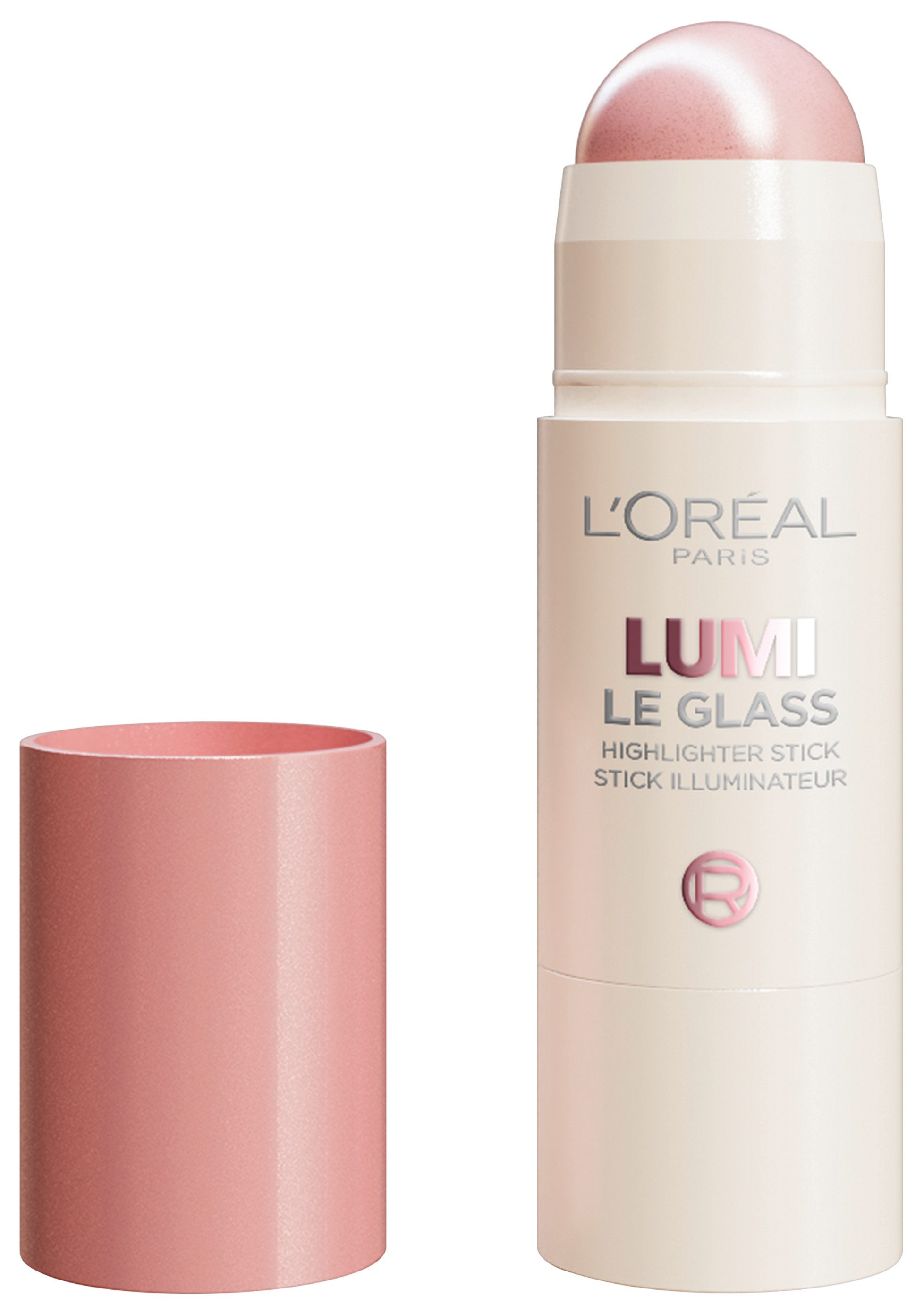 L'ORÉAL PARIS Highlighter LUMI LE GLASS HIGHLIGHTER STICK, verleiht einen sofortigen Glow