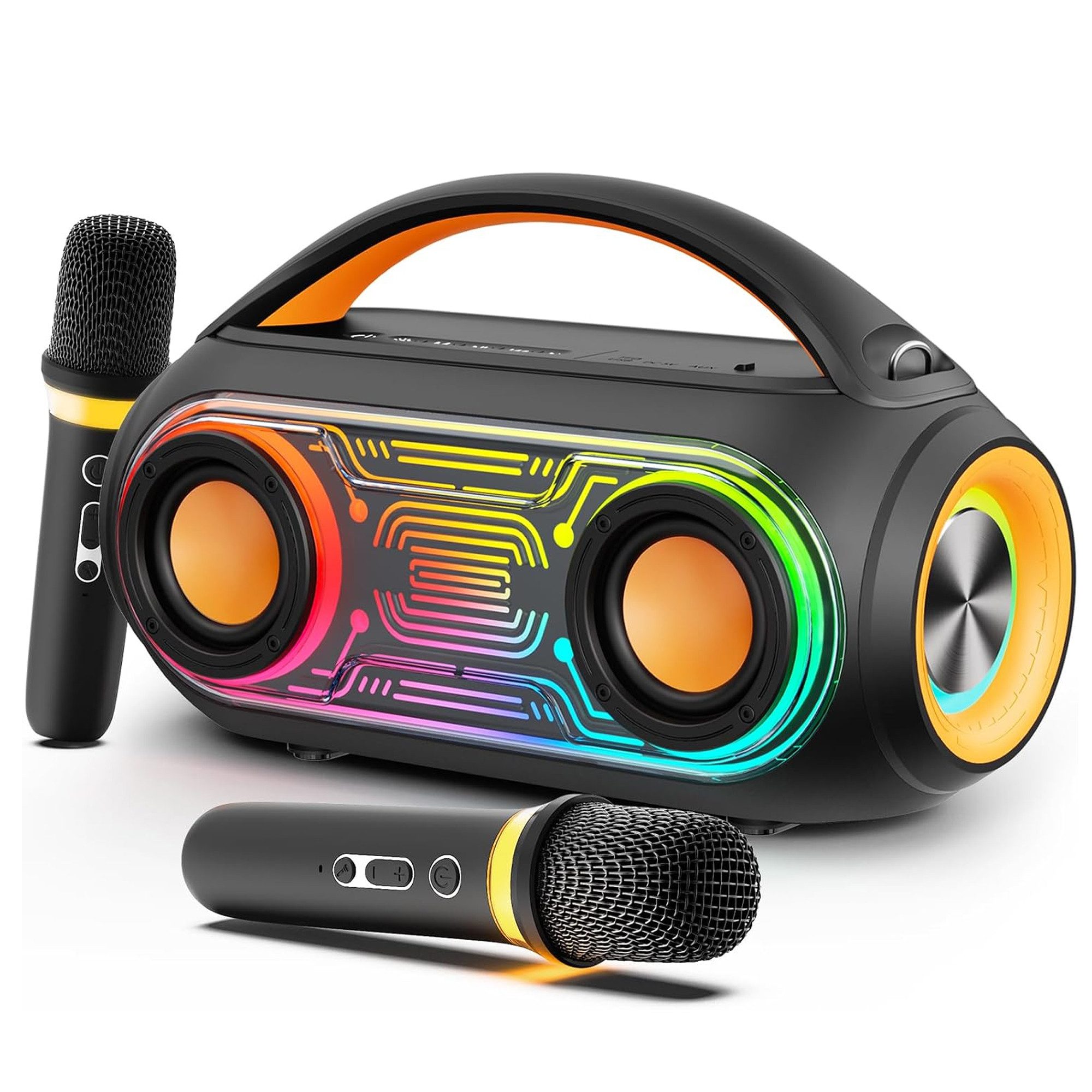 tragbarer Bluetooth-Lautsprecher Karaoke-Maschine