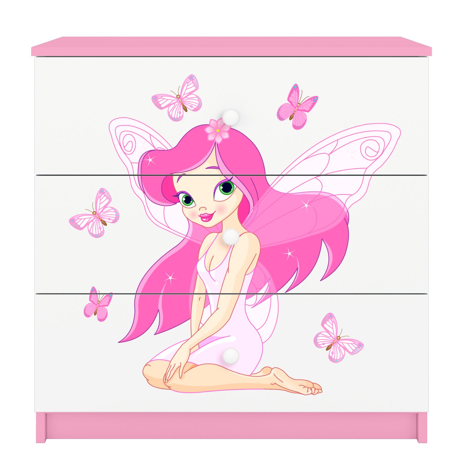 Raumhirsch Furniture Kinderregal Kinderkommode mit Motiven für Mädchen, Spi günstig online kaufen