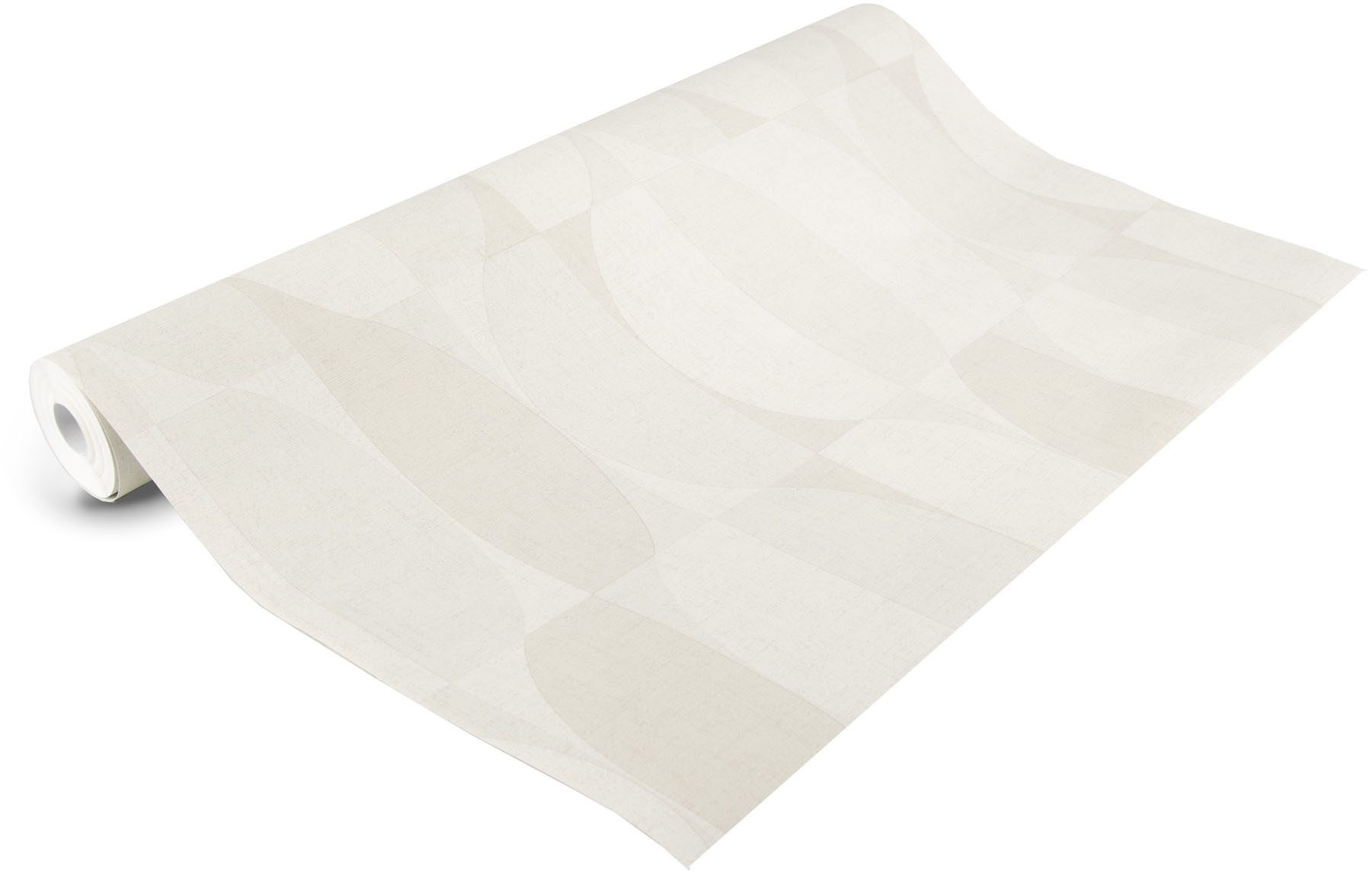 Superfresco Easy Vliestapete Wilger Weiss 10mx52cm, glatt, 3D-Optik, (1 St), Wilger 1000x52cm