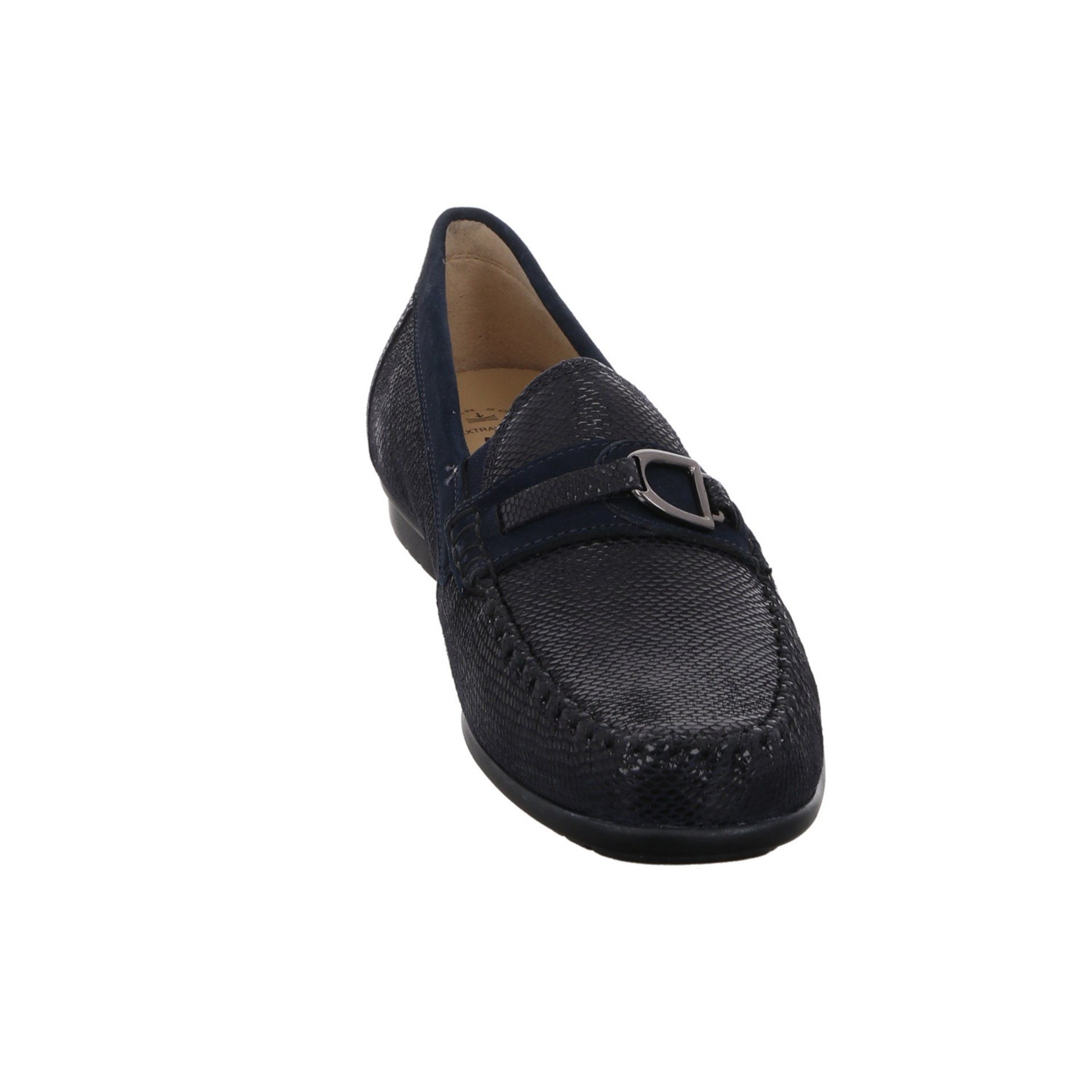 Cortizia Lackleder SIOUX Mokassin Slipper Damen Mokassin indigo Schuhe