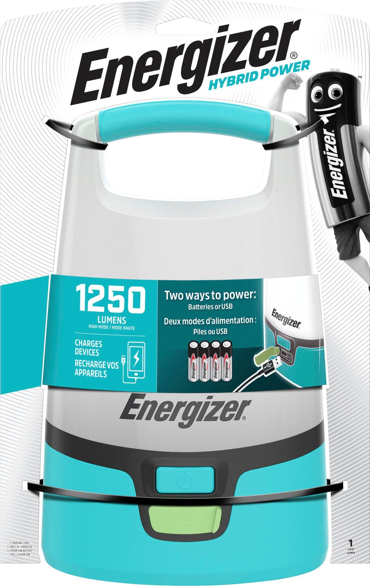 Hybrid Powered Energizer Lantern Laterne